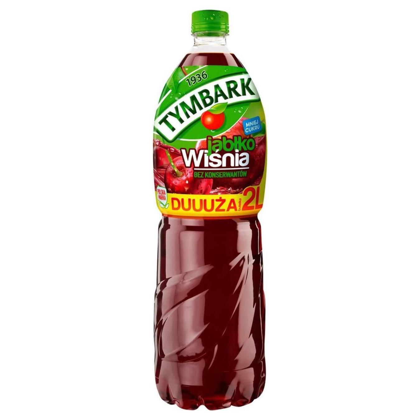 Non-carbonated drink Tymbark apples, cherry 2L PET