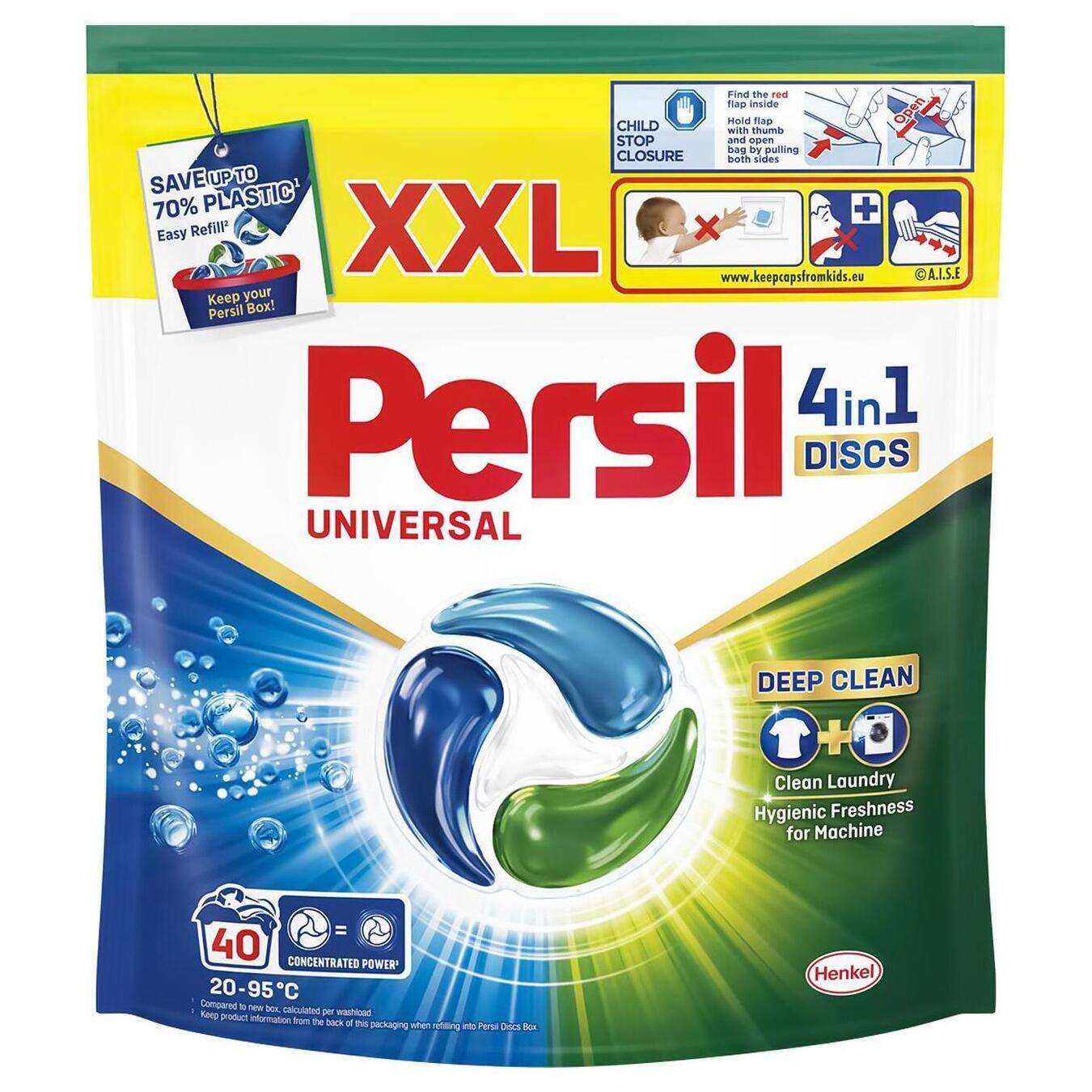 Capsules for washing Persil Disks Universal 40 pcs