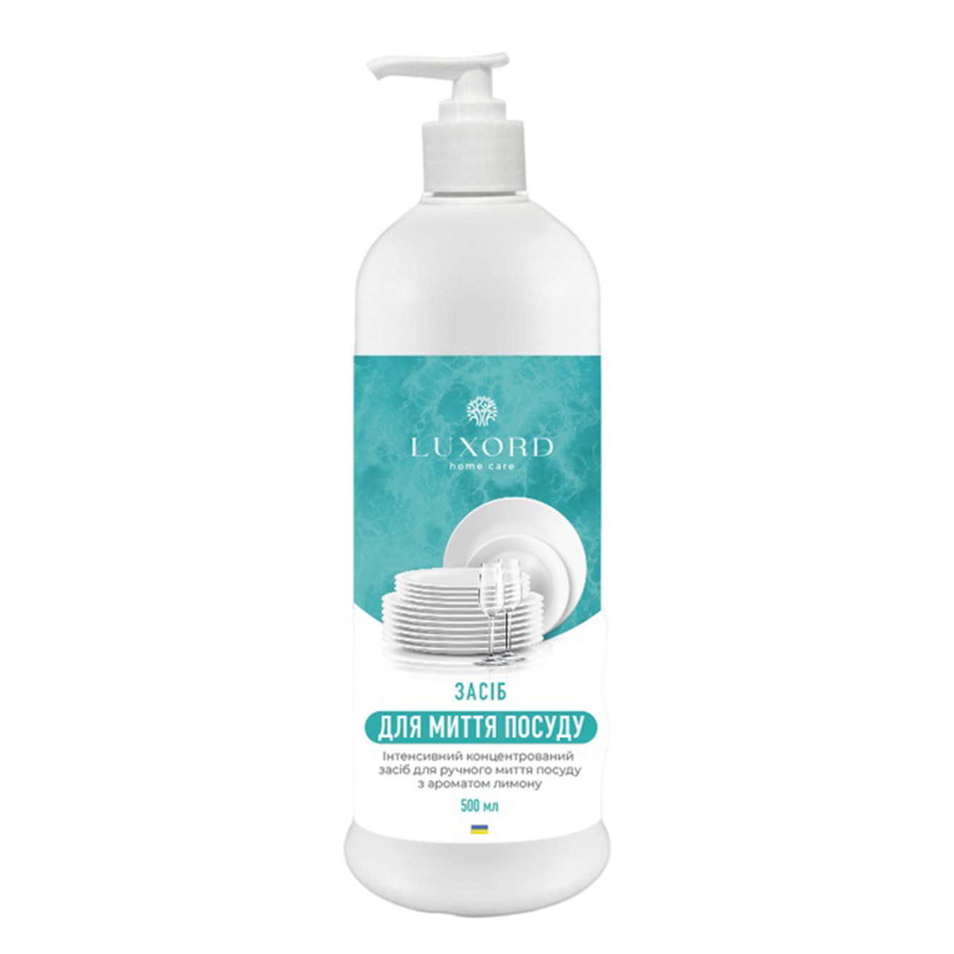 Luxord dishwashing detergent organic dispenser 500 ml