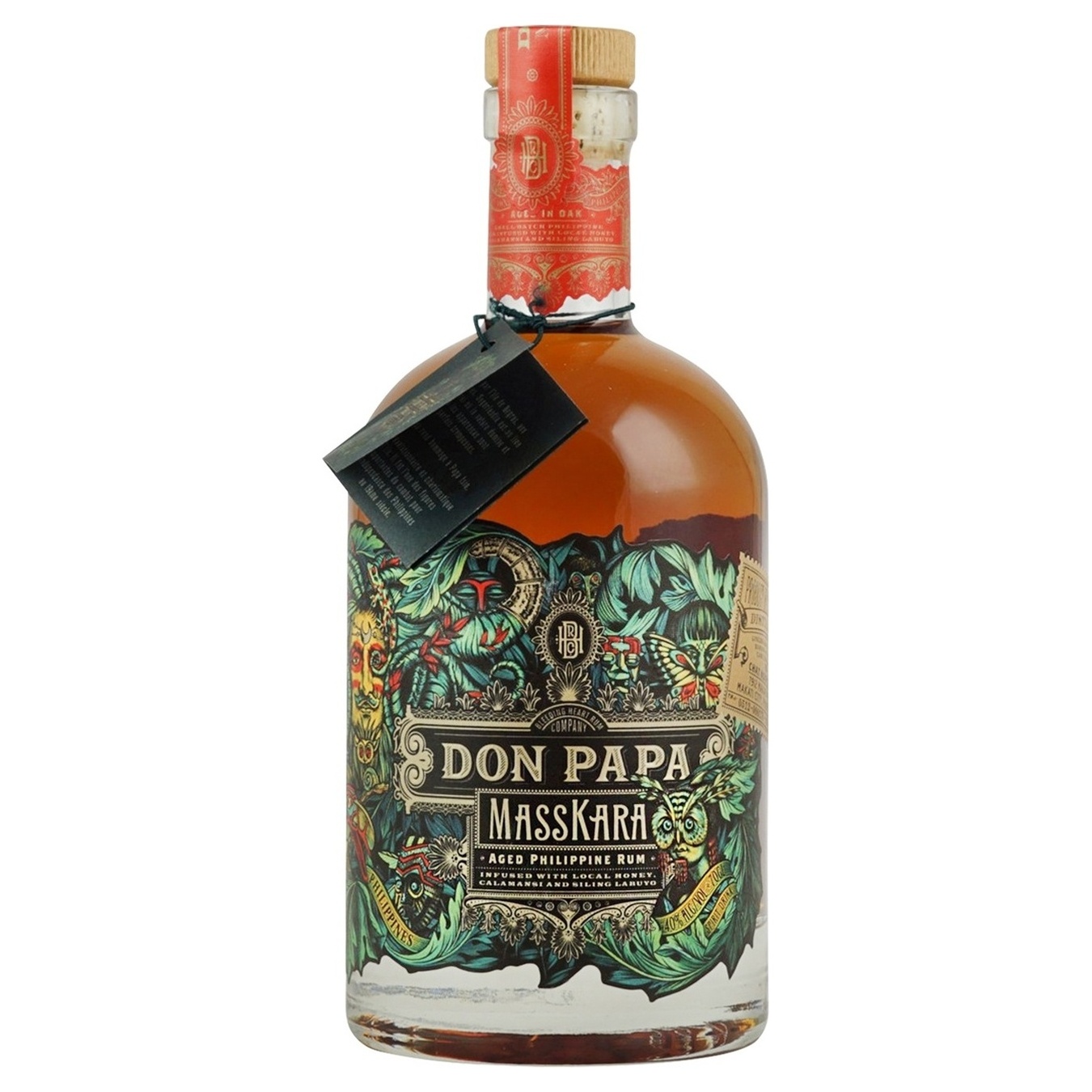 Rum Don Papa Masskara 40% 0.7 in a tube