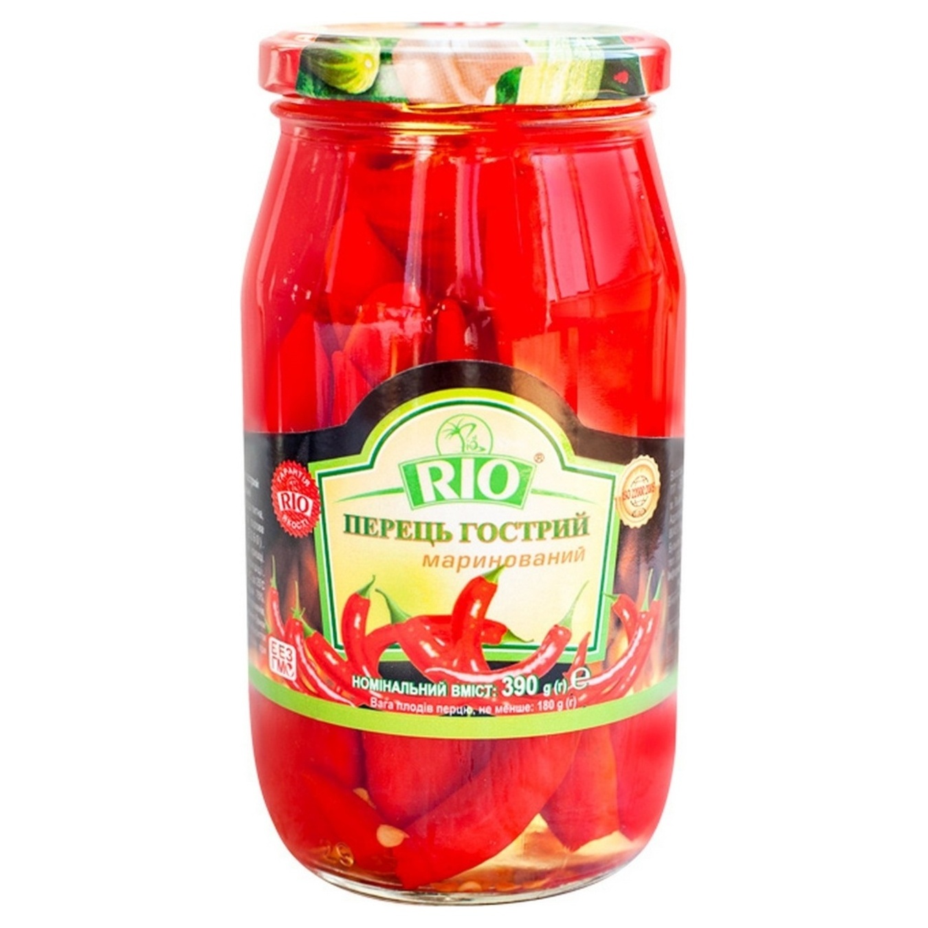 Spicy marinated RIO pepper 390g
