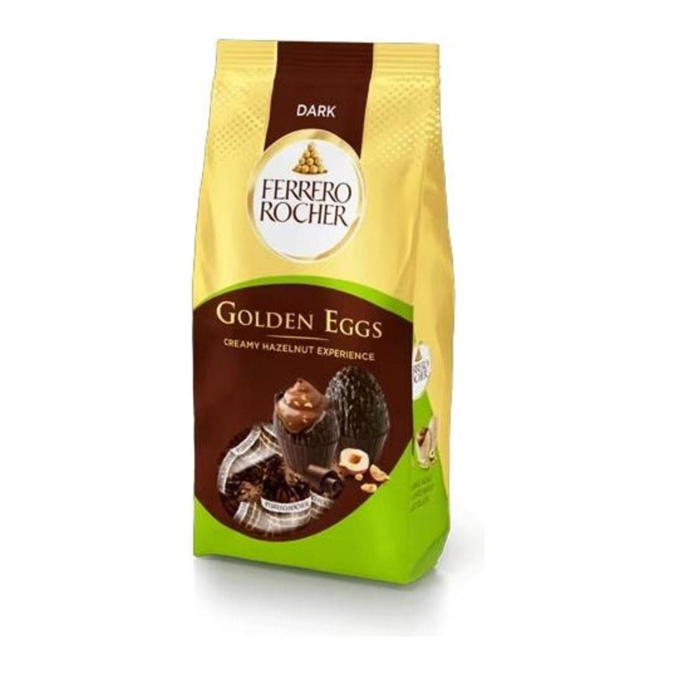 Набір цукерок GOLDEN EGGS DARK Ferrero Rocher з темного шоколаду 90г