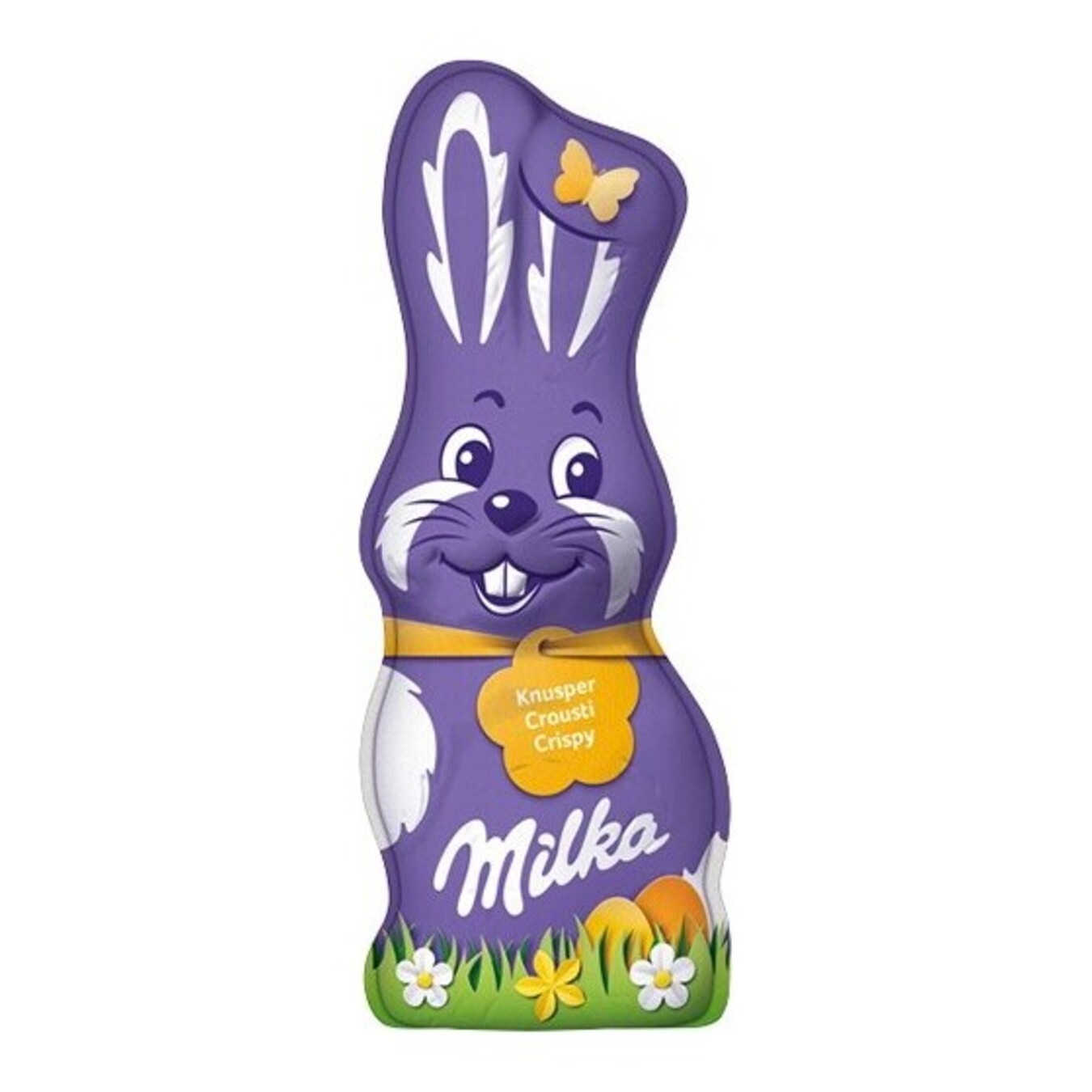 Milka milk chocolate with rabbit crunches 95g