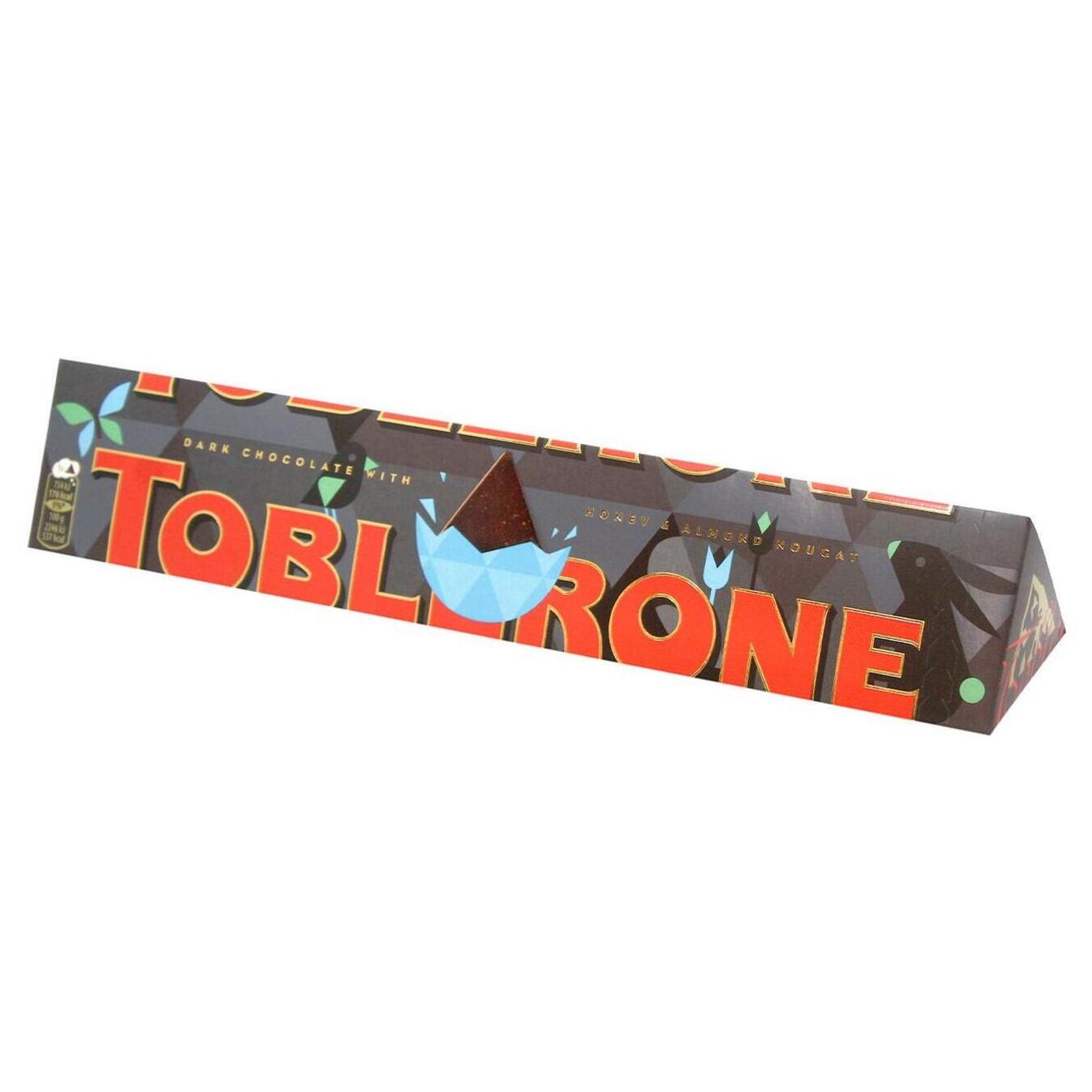 Шоколад Toblerone Dark Easter черный с медово-миндальной нугой 360г