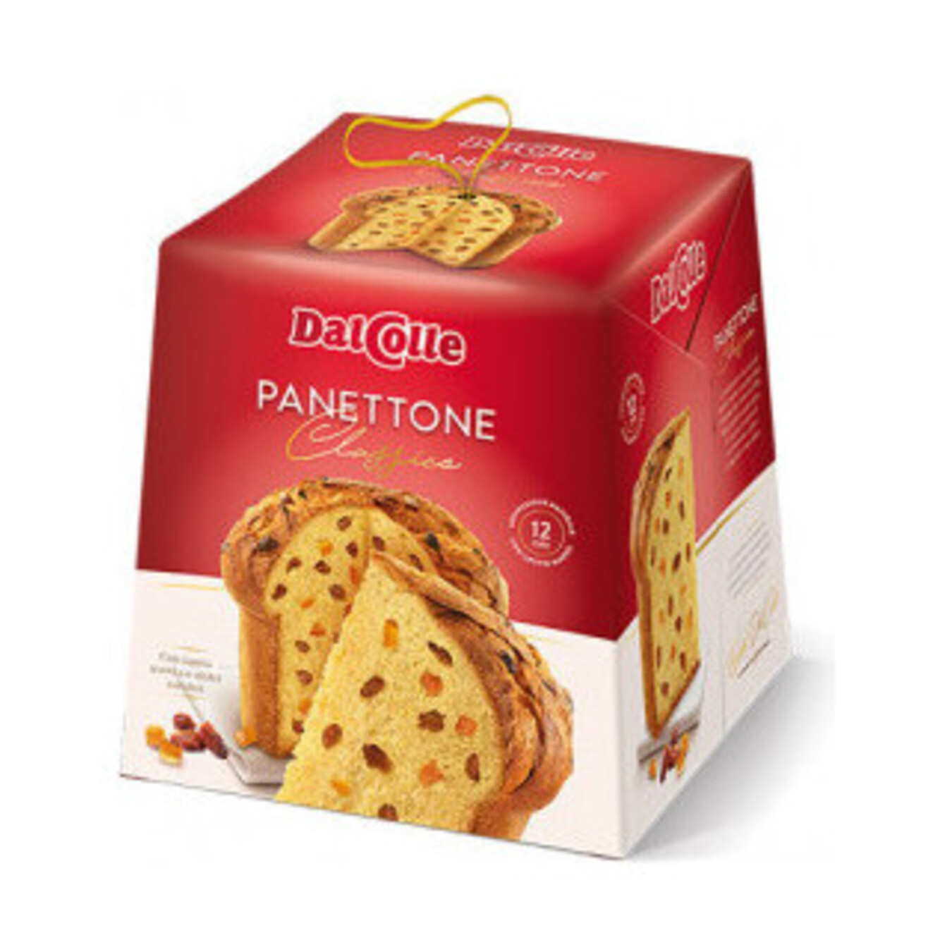 Dal Colle panettone with candied orange 750g