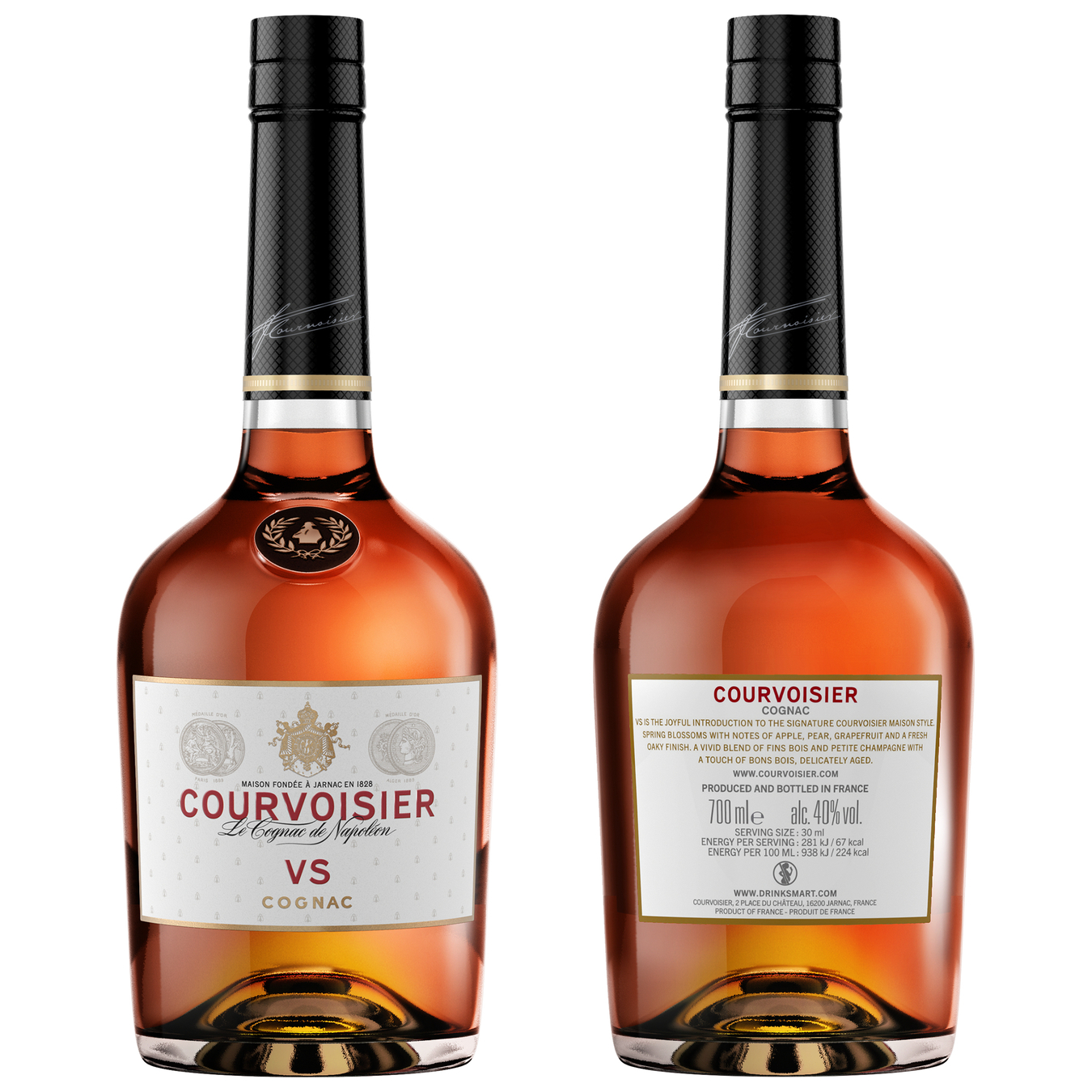 Cognac Courvoisier V.S. 40% 0.7 l