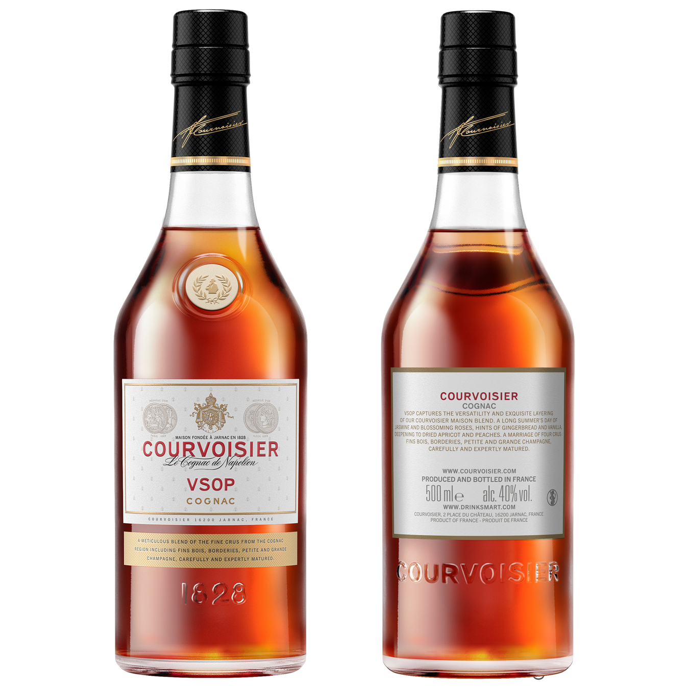 Cognac Courvoisier V.S.O.P 40% 0,5l