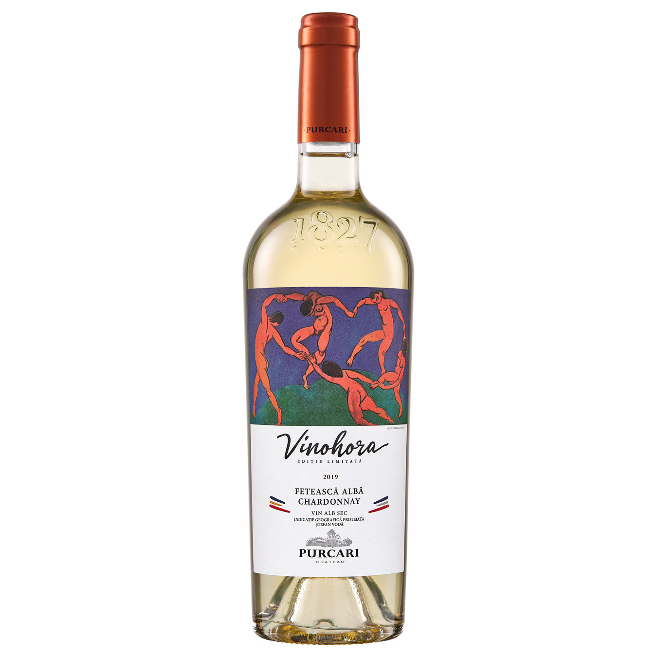 Вино Purcari Feteasca Alda & Chardonnay белое сухое 13% 0,75л