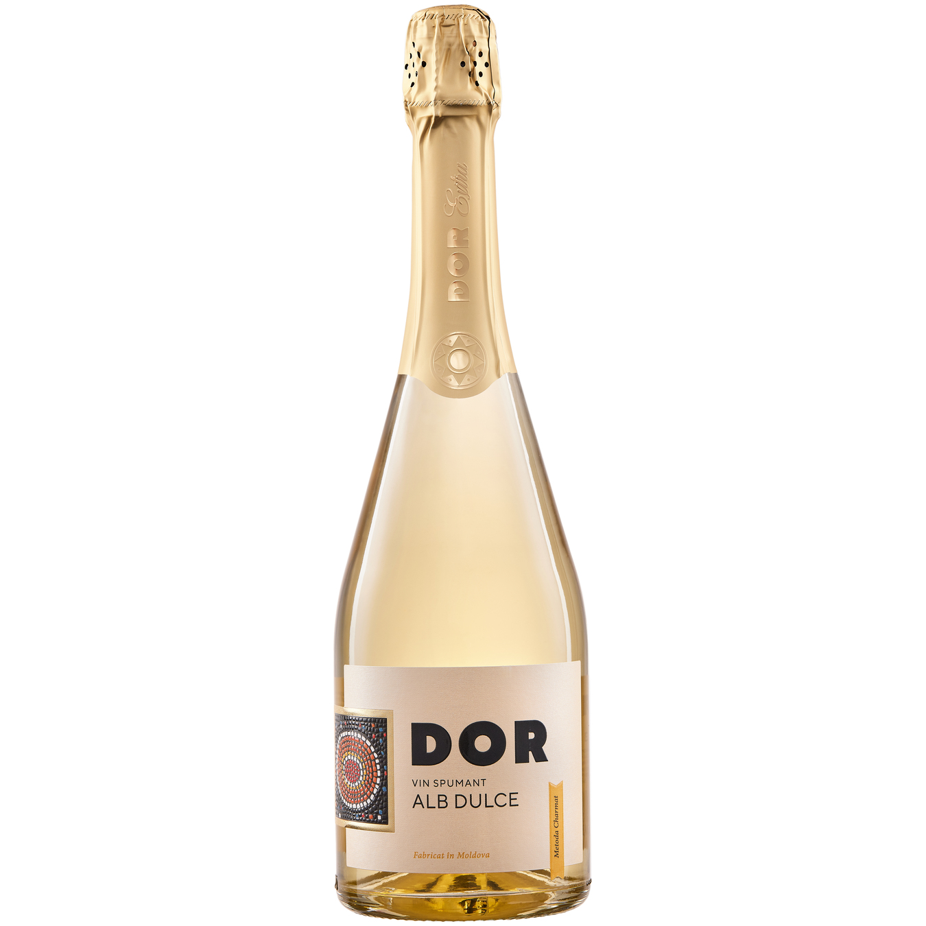 Вино ігристе Bostavan DOR White Demi Dulce 10,5% 0,75л