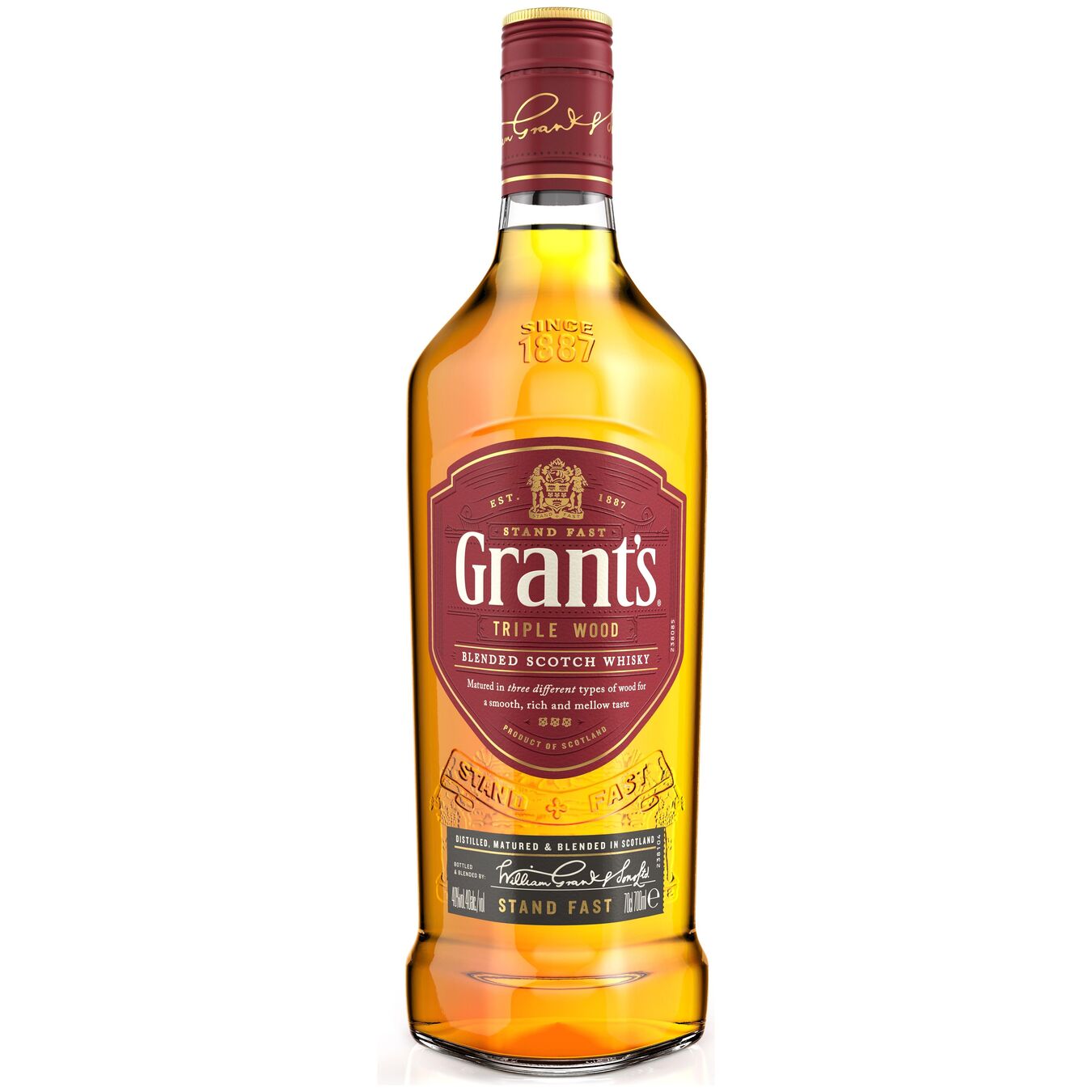 Grant's Triple Wood Blended Scotch Whisky 40% 0,7l