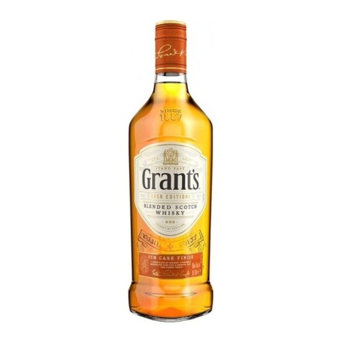 Whiskey Grants Rum Cask 40% 0.7 l
