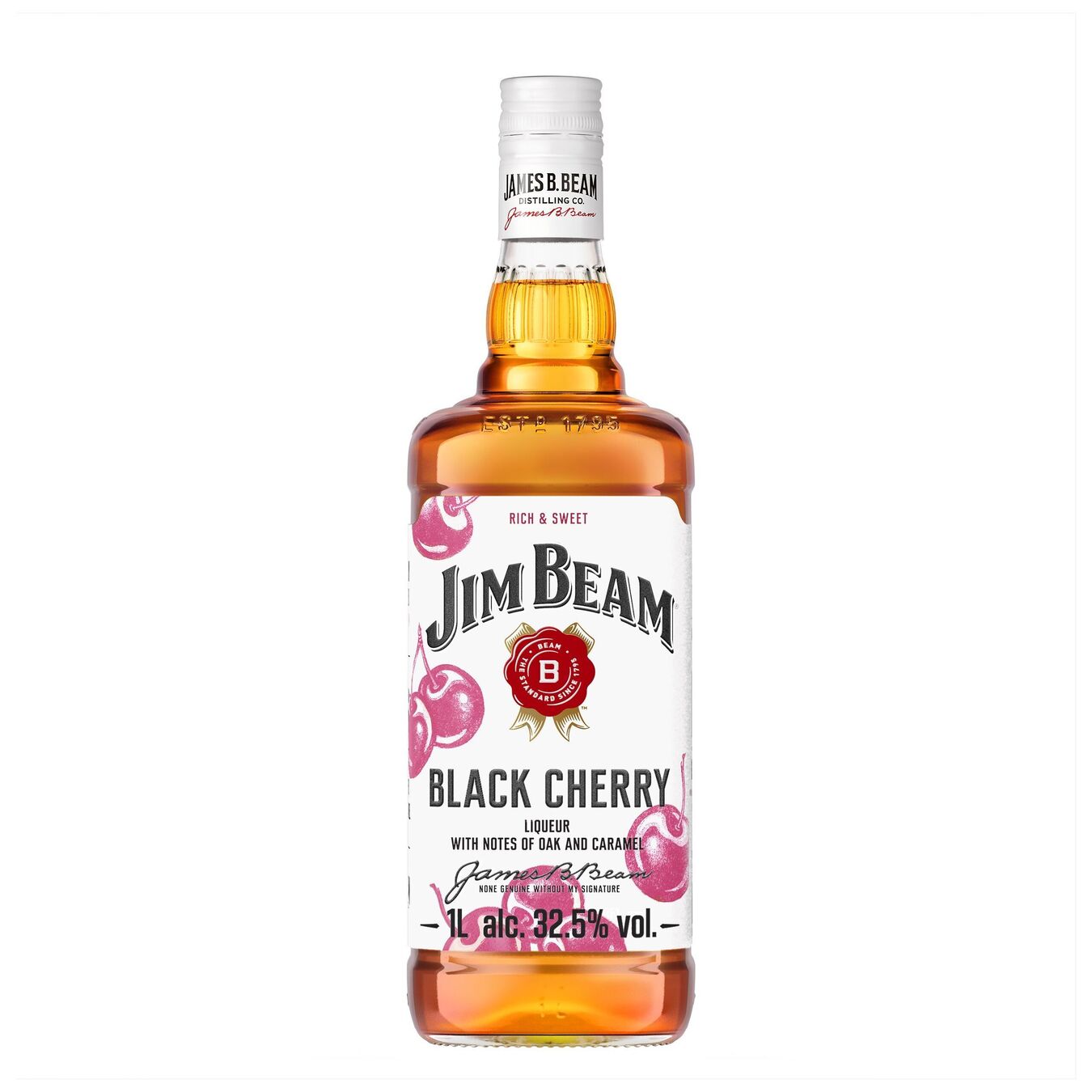 Виски Jim Beam Red Stag Black Cherry 40% 1л
