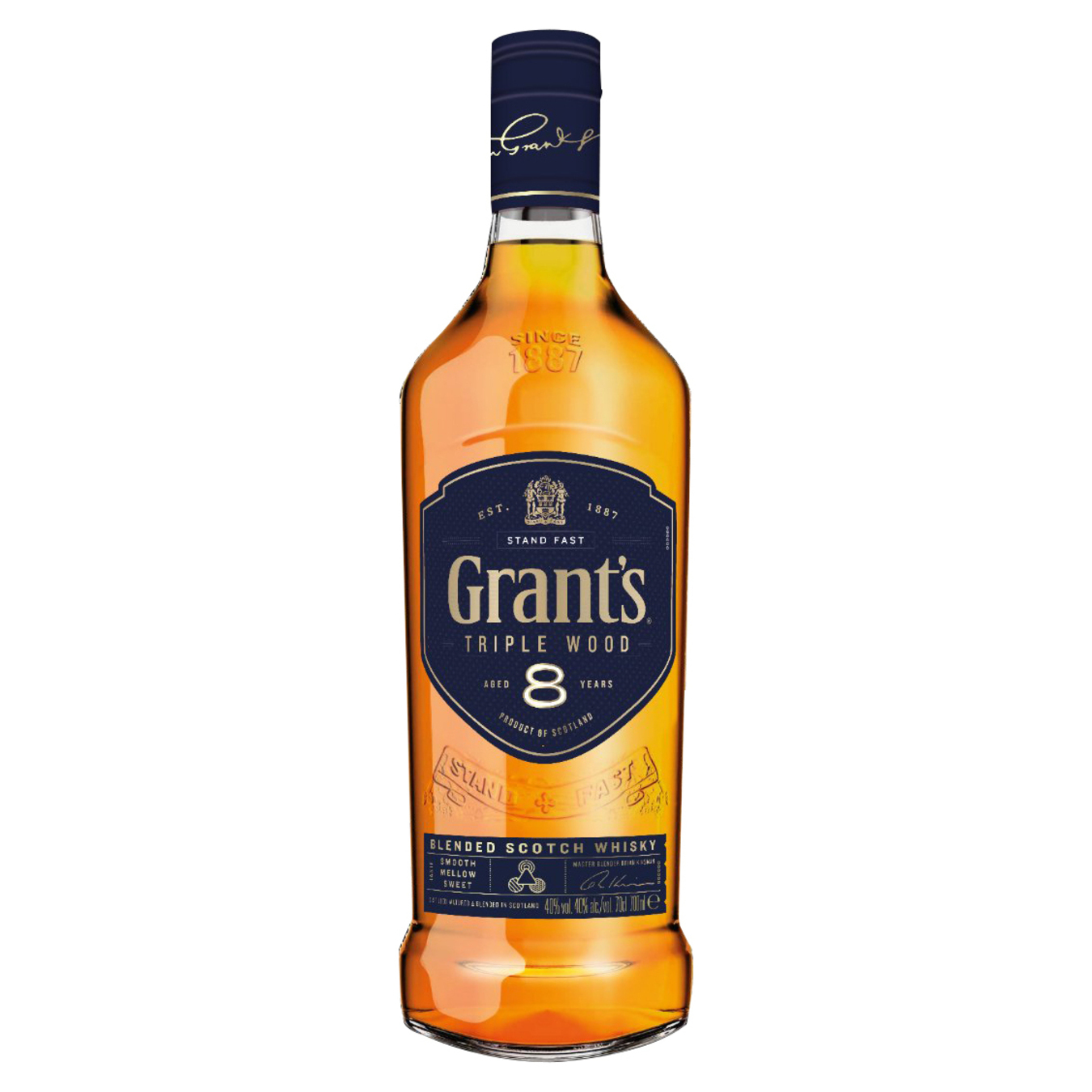 Виски Grant's 8 лет 40% 0,7л