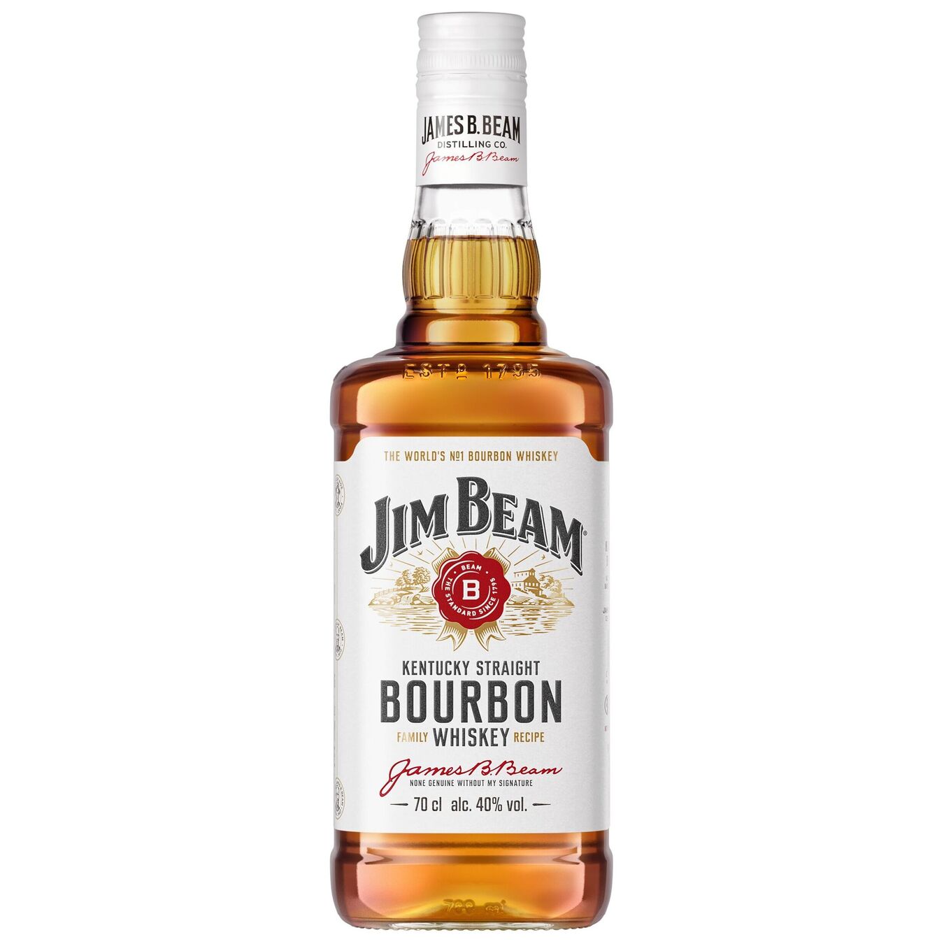 Whiskey Jim Beam White Bourbon 40% 0,7l