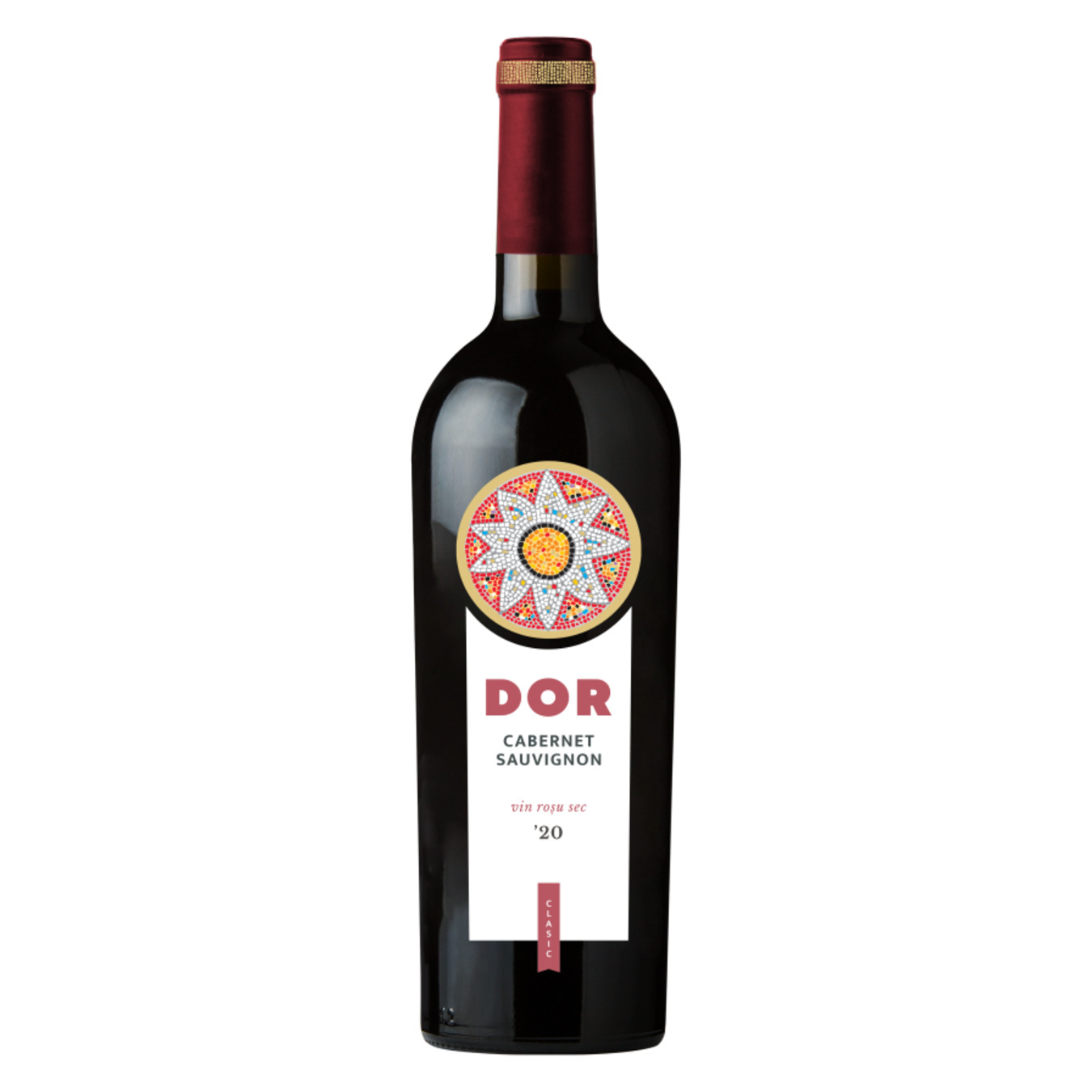 Вино Bostavan DOR Cabernet Sauvignon красное сухое 12% 0,75л