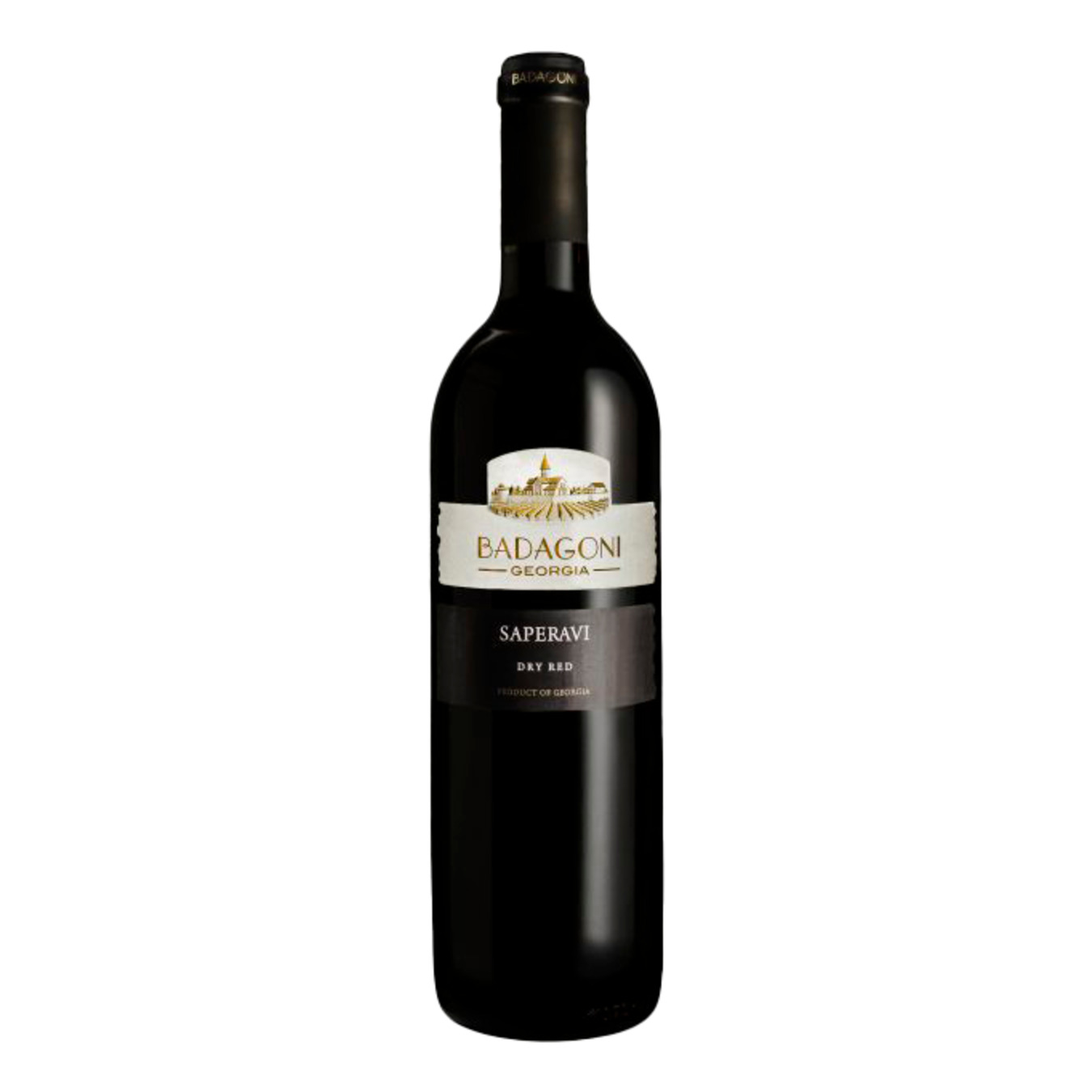 Badagoni Saperavi red dry wine 12% 0.75 l