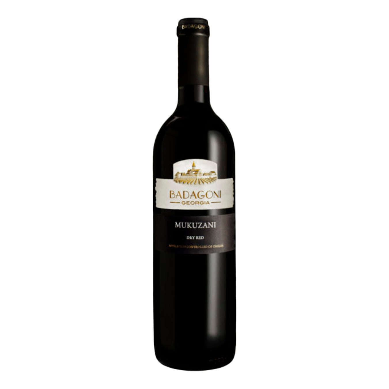 Вино Badagoni Мукузани красное сухое 13% 0,75л