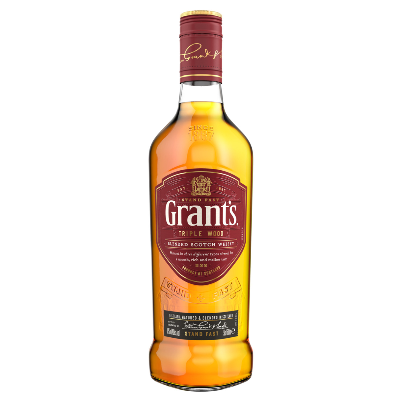 Grant's Family TripleWood Whisky 40% 0,5l