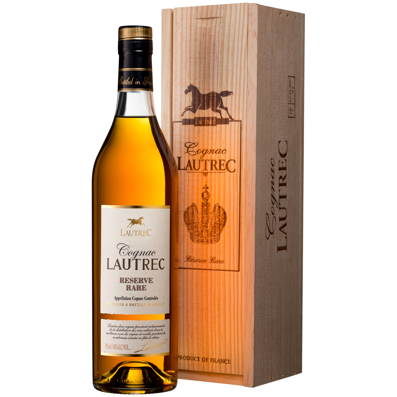 Cognac Lautrec Reserve Rare VSOP 40% 0.7 l in a box