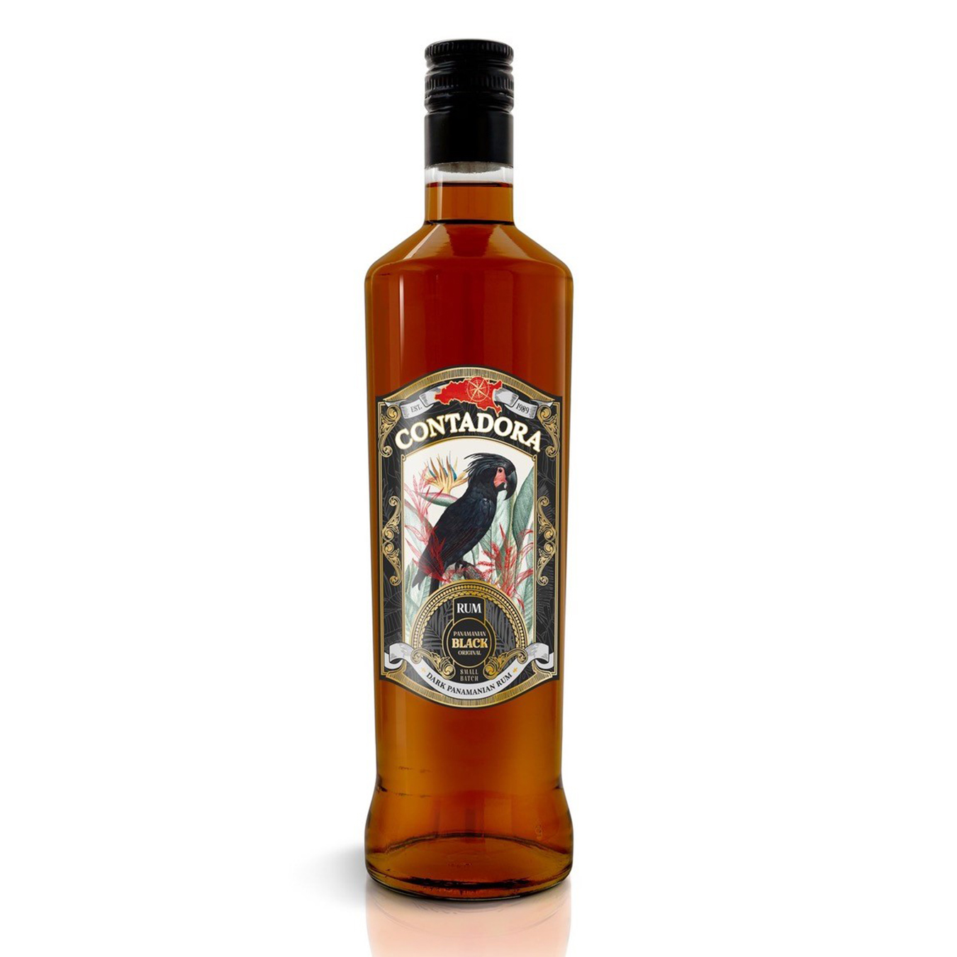 Rum Contadora Black 40% 1l