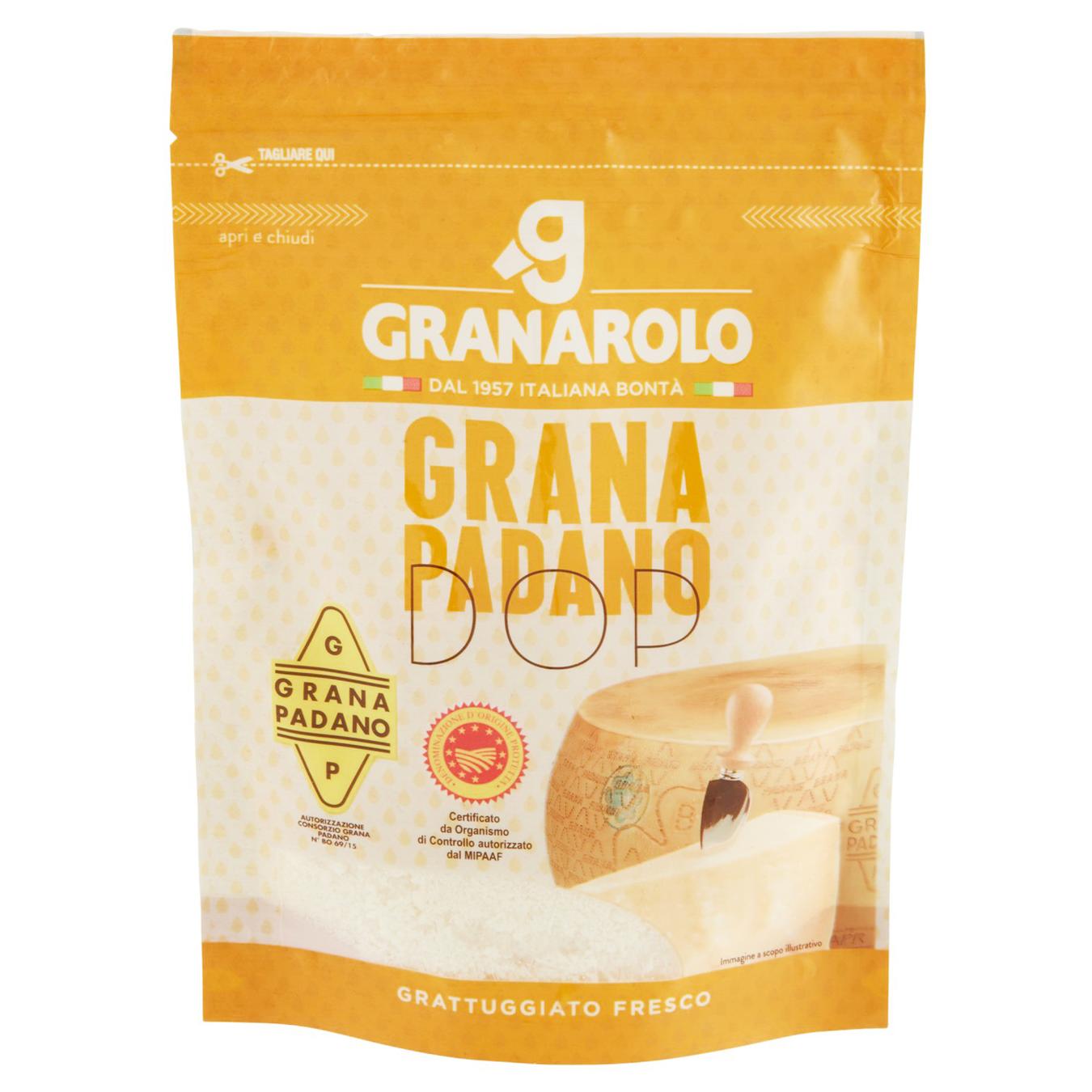 Сыр Grana Padano PDO Granarolo твердый тертый 90г