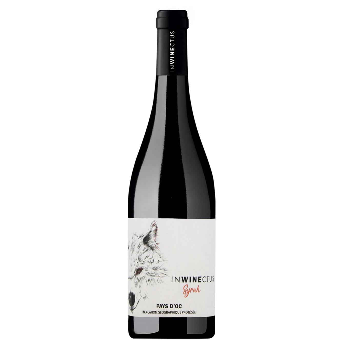 Вино Inwinectus Syrah червоне сухе 12,5% 0,75л