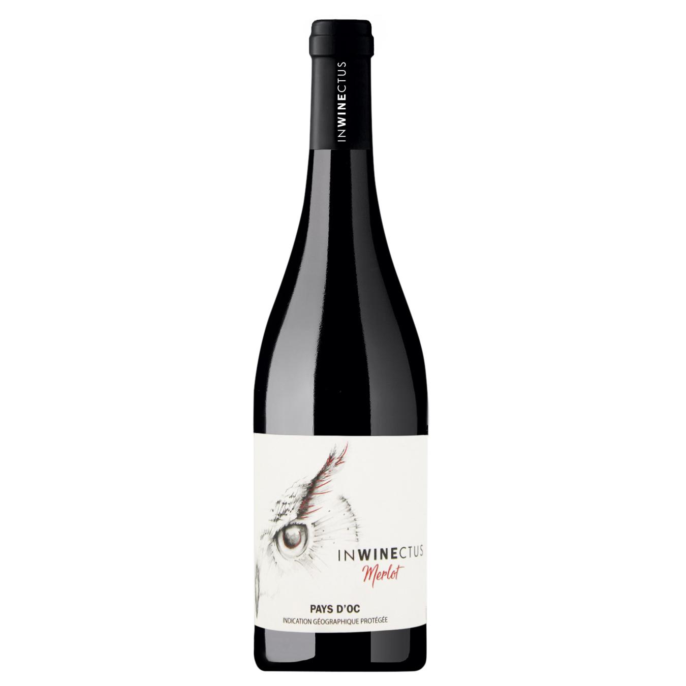 Вино Inwinectus Merlot красное сухое 13% 0,75л