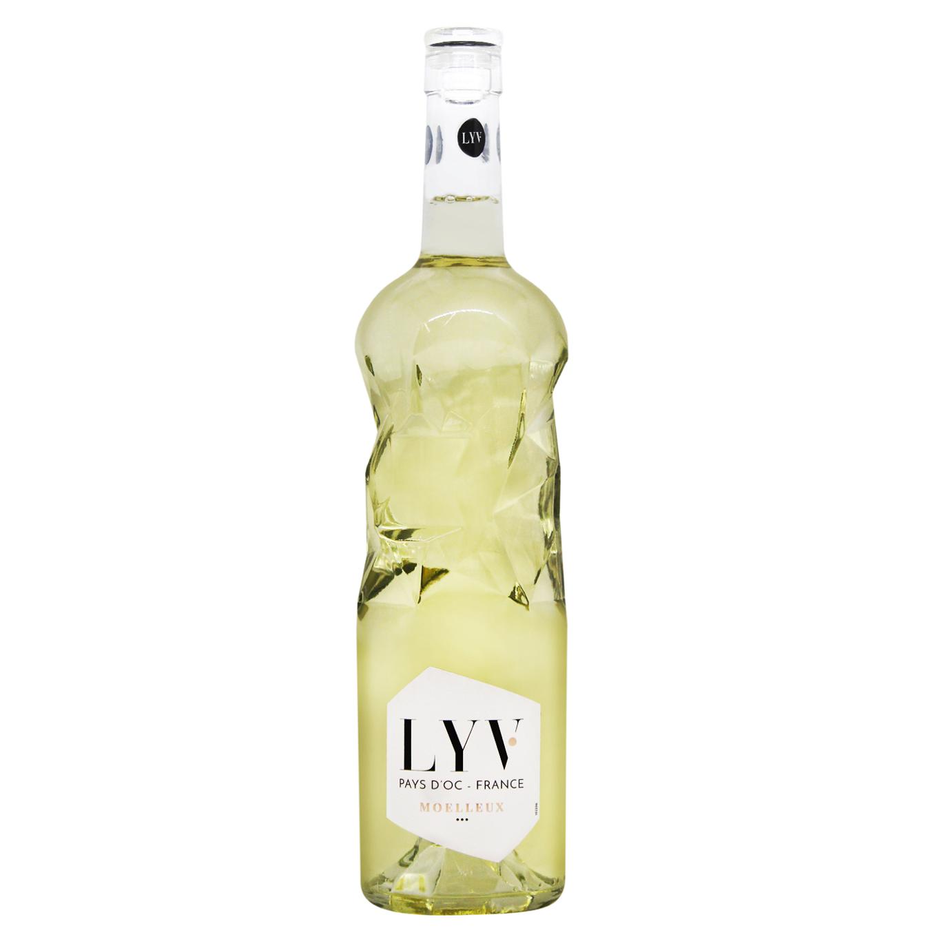 Вино LYV Muscat Moelleux біле солодке 11,5% 0,75л
