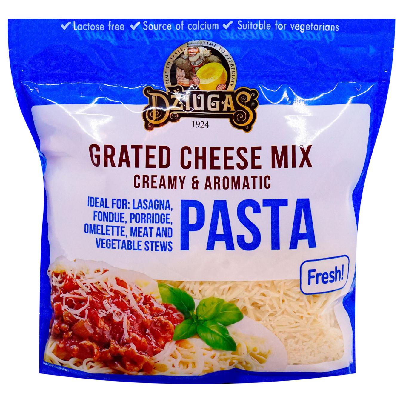 Dziugas mixture of grated cheeses for pasta 200g