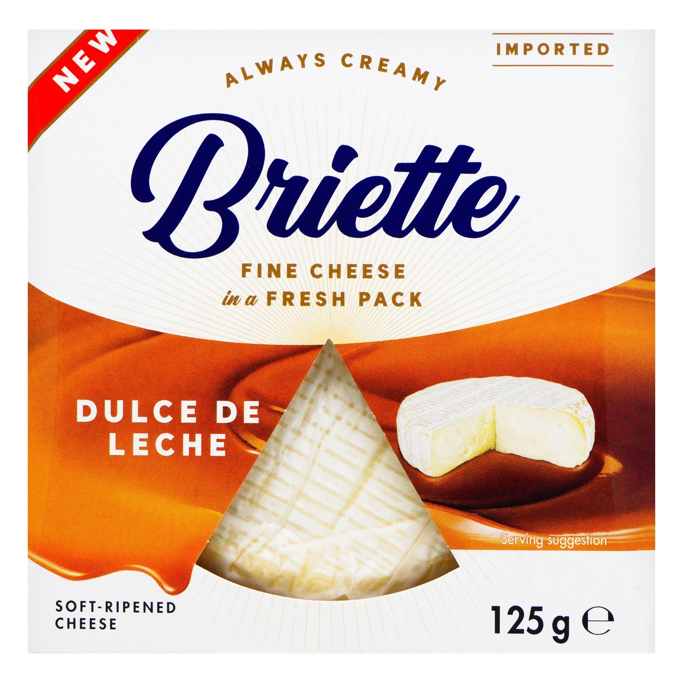 Сир Briette Dulce de Leche Kaserei 60% 125г