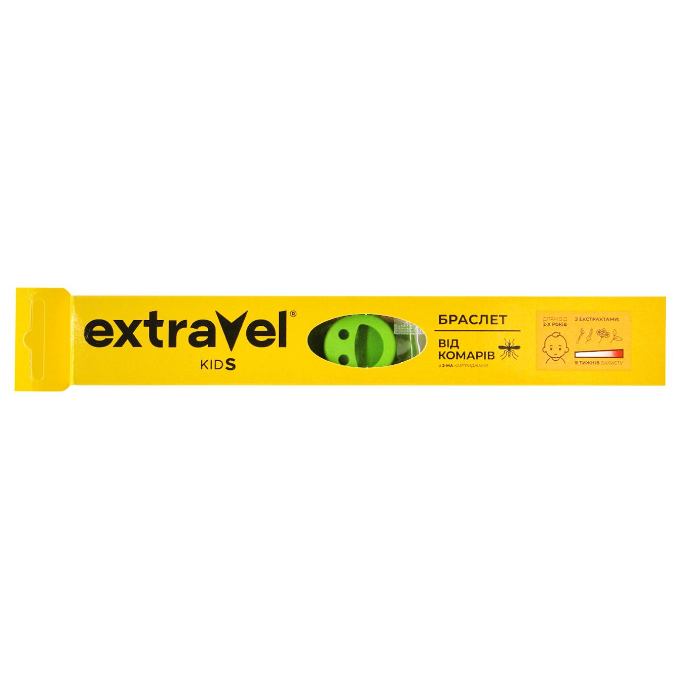 Anti-mosquito bracelet Extravel Kids with replaceable children's cartridge 1.8g