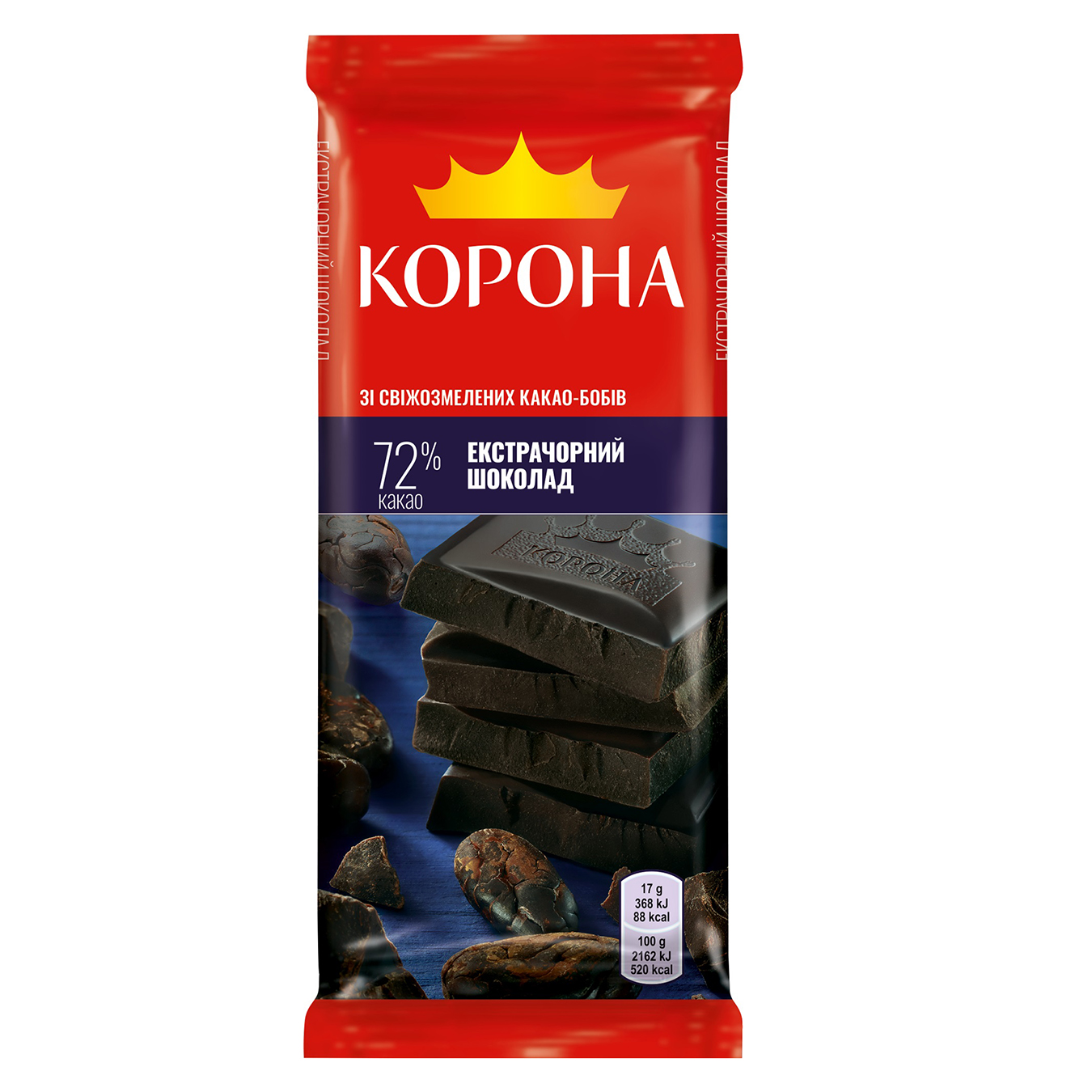 Korona extra dark Chocolate 85g