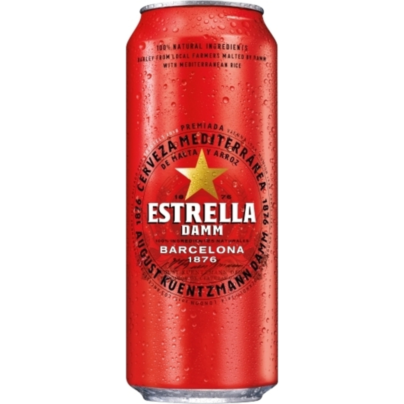 Пиво Estrella Damm Barcelona світле 4,6% 0,5л