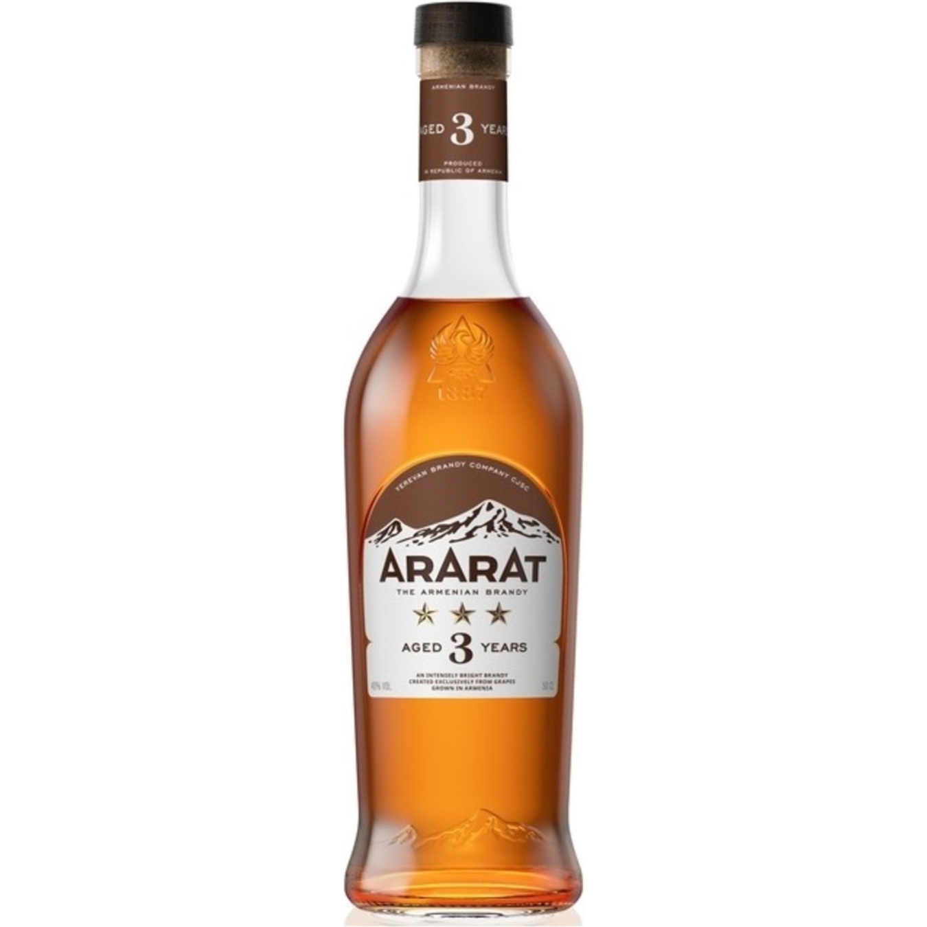 ARARAT Cognac 3* 40% 0,5l