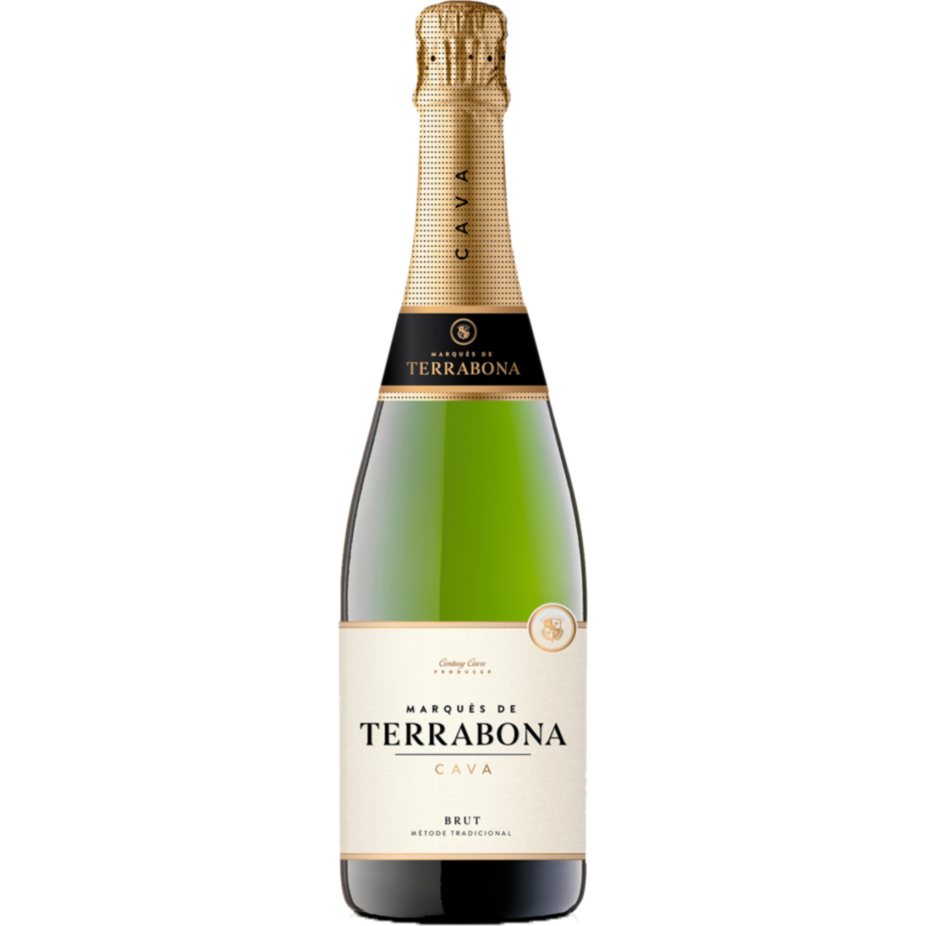Вино игристое Marques de Terrabona Cava Brut белое сухое 11,5% 0,75л