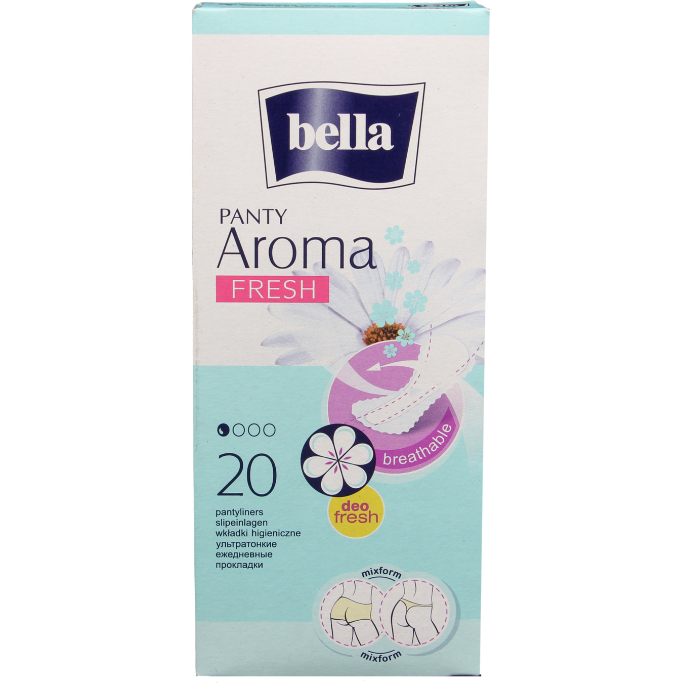 Bella Panty Aroma Fresh Daily Pads 20pcs