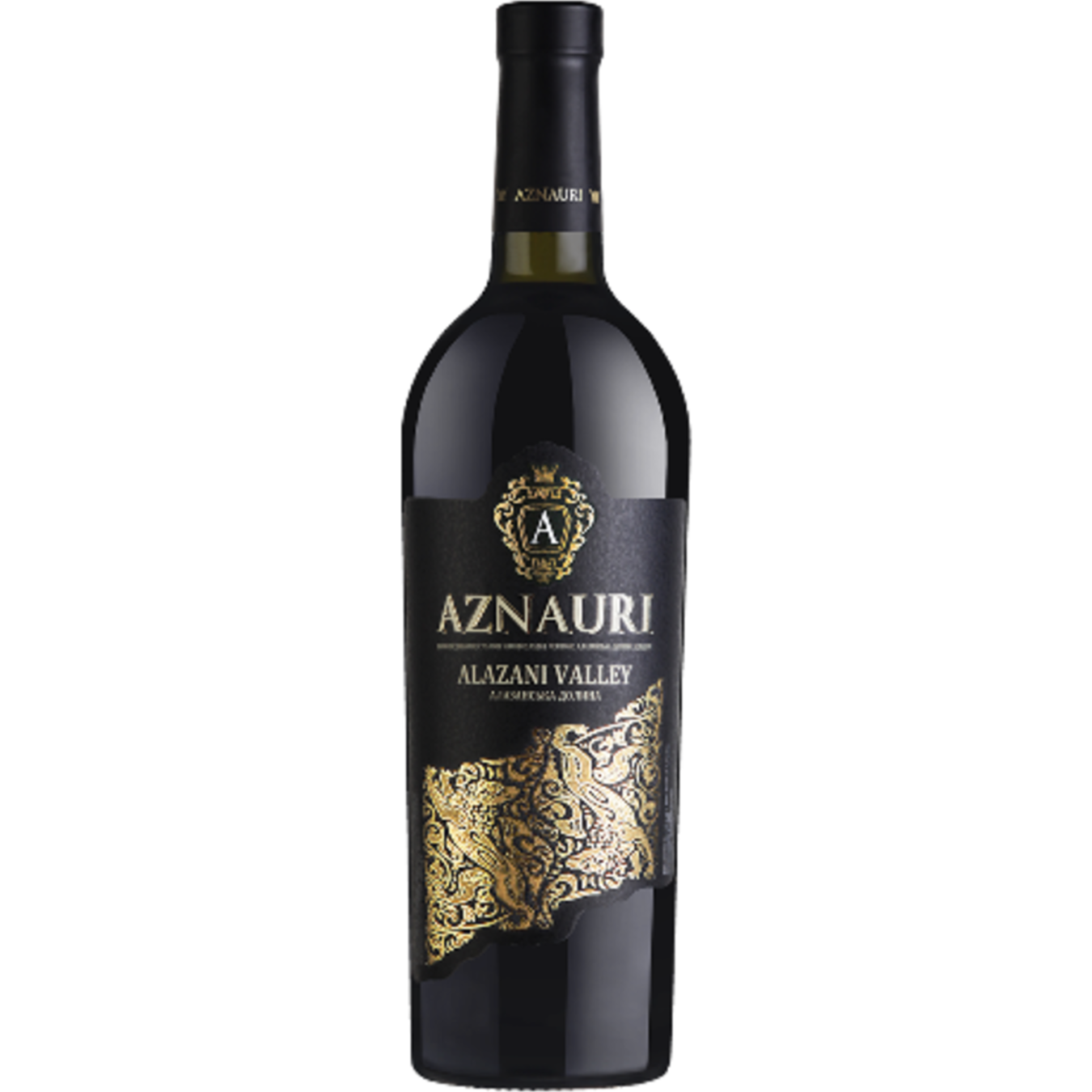 Вино Aznauri Алазанская долина красное полусладкое 9-13% 0,75л