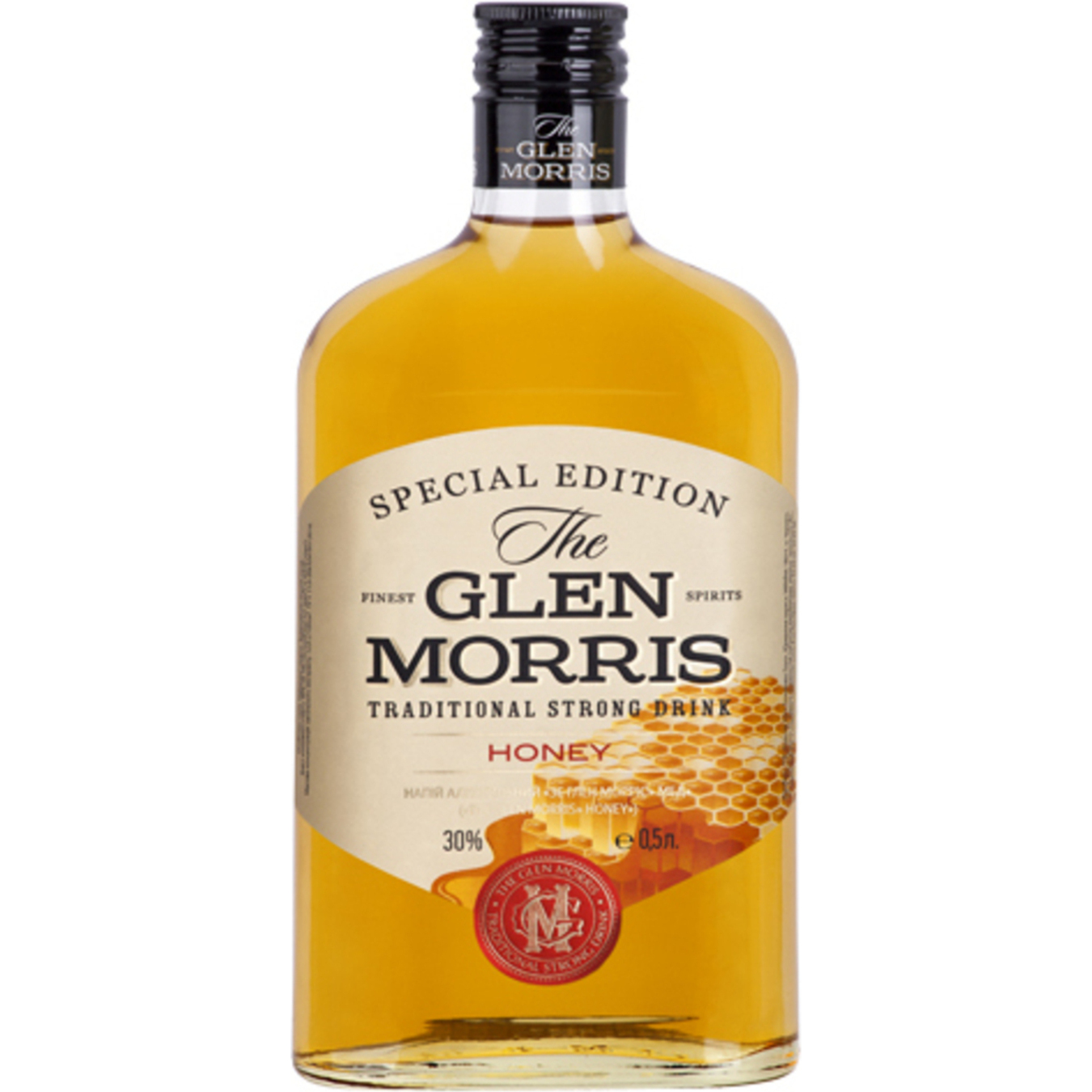 Напій алкогольний The Glen Morris Honey 30% 0,5л