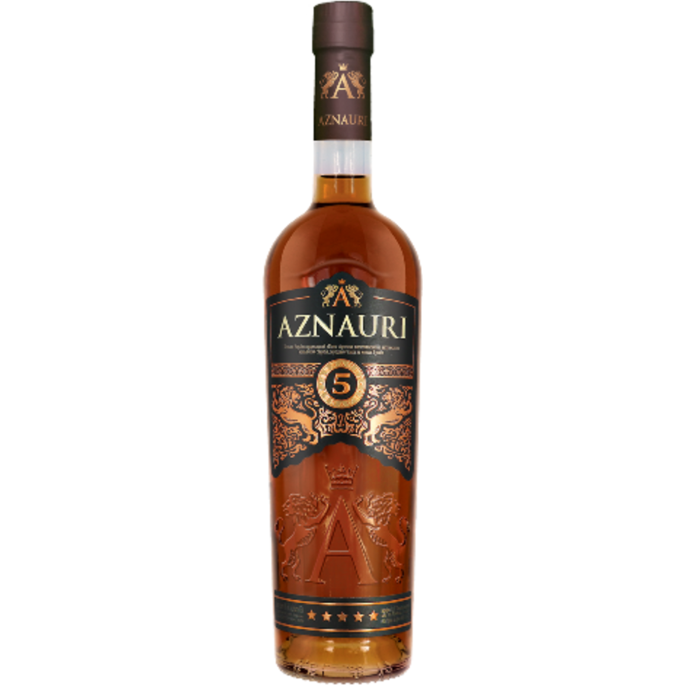 Aznauri 5* Cognac 40% 0,5l 2