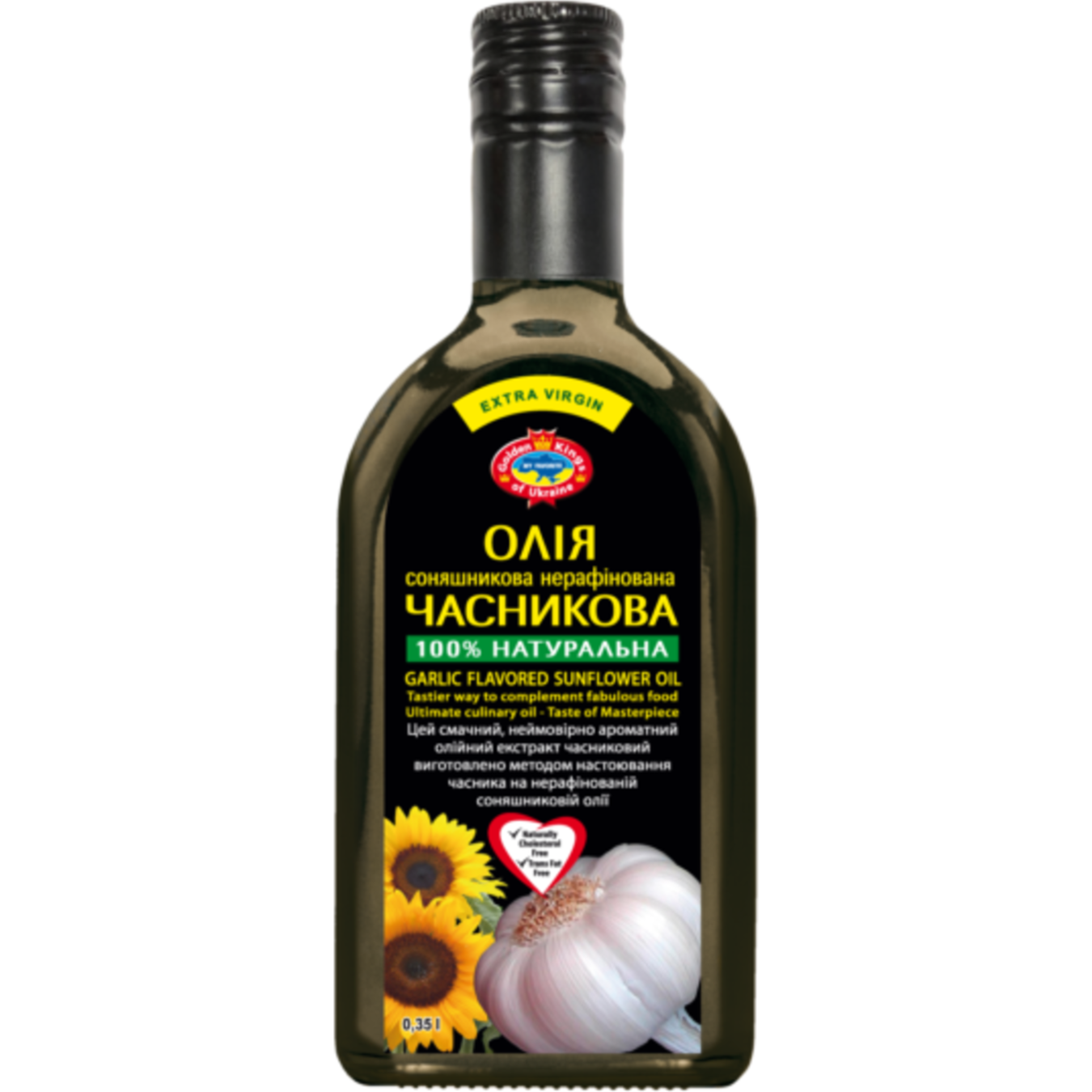 Golden Kings of Ukraine garlic oil extract 350ml
