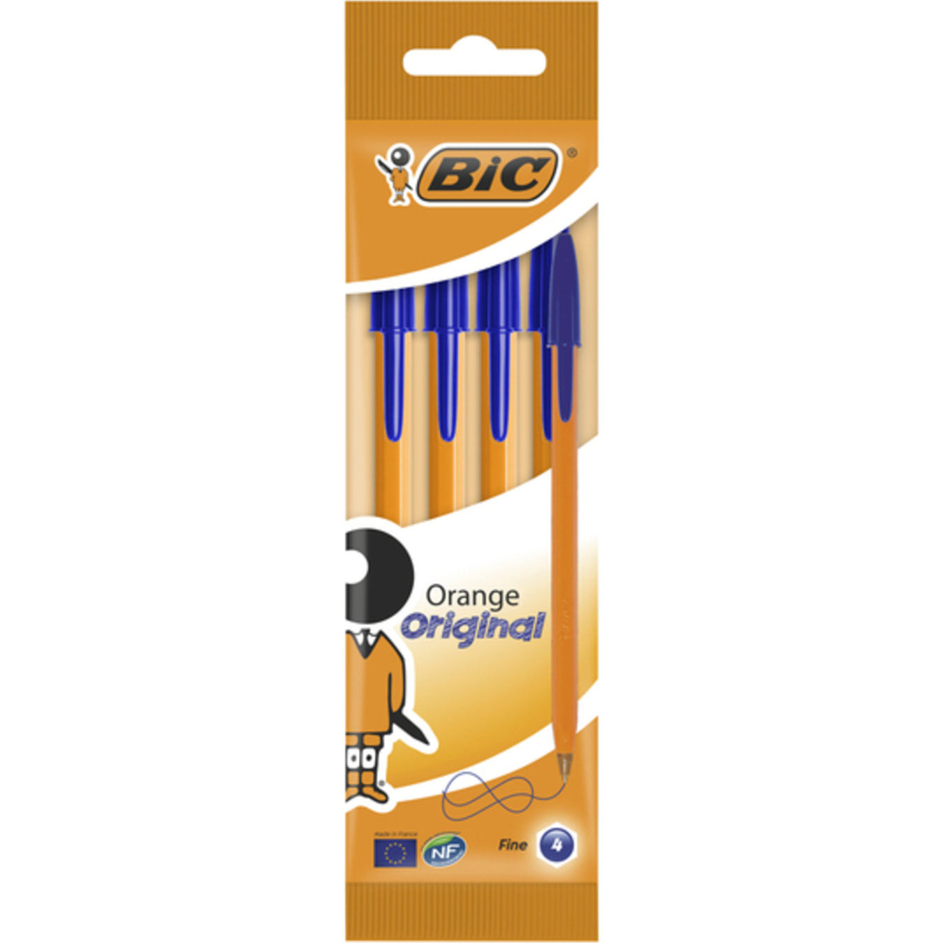 Набір ручок BIC тонка лінія Orange