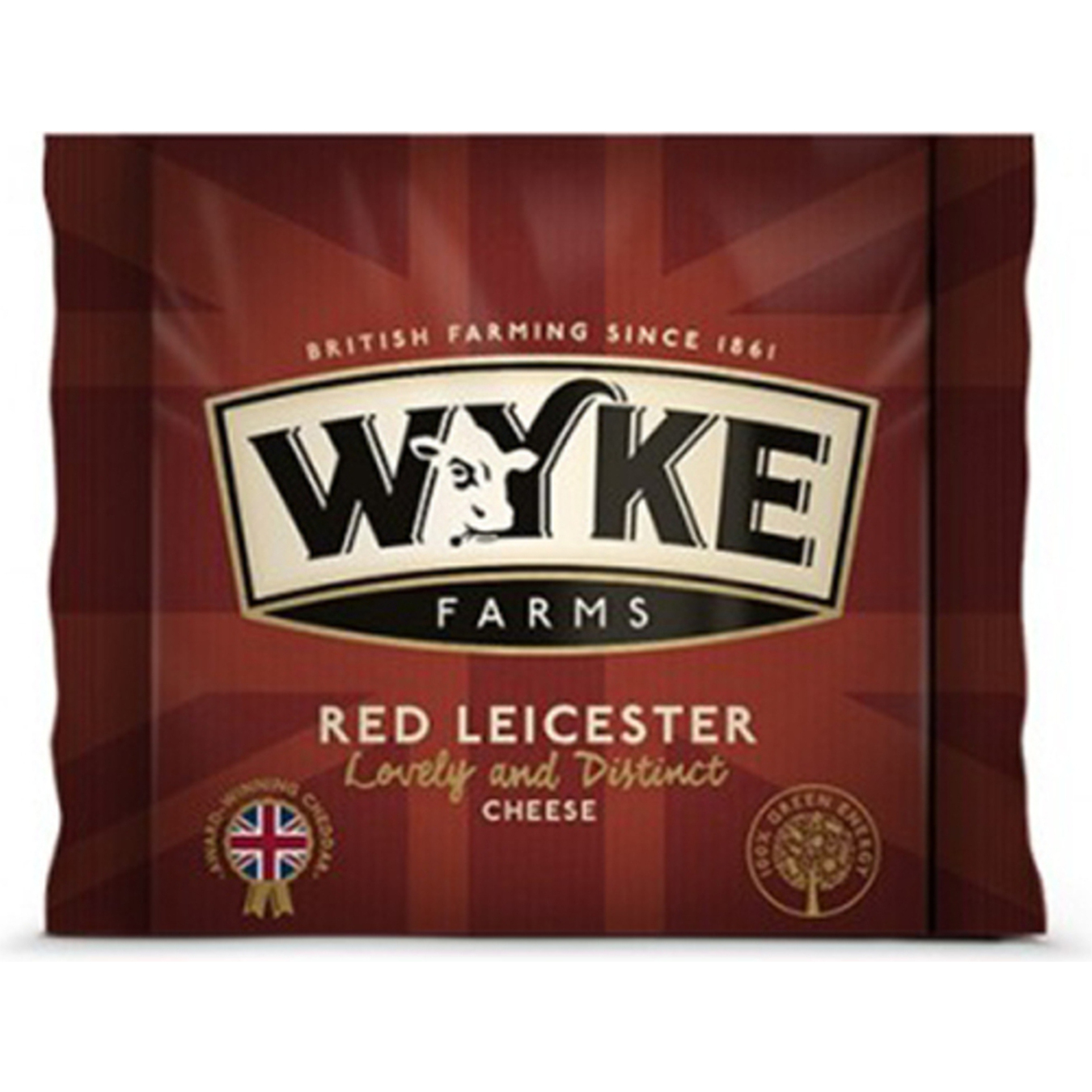 Wyke Farms Red Leicester Semihard Cheese 48% 200g