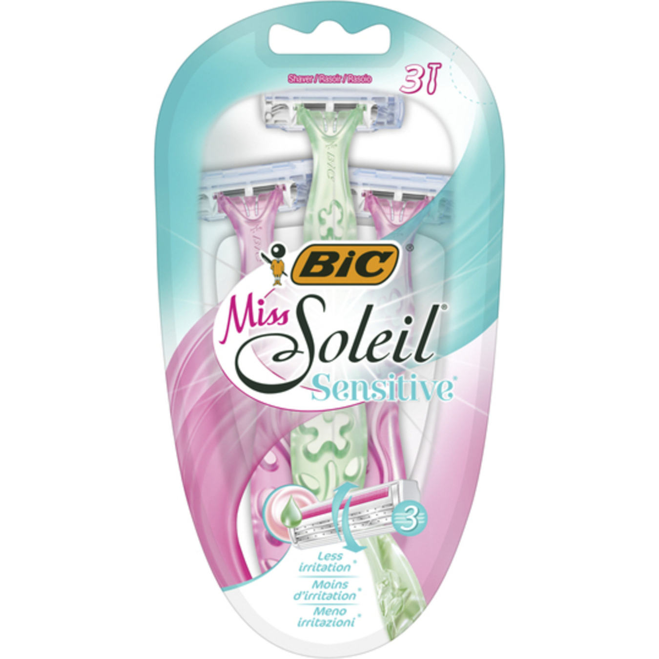 BIC Miss Soleil Sensitive Machine 3pcs