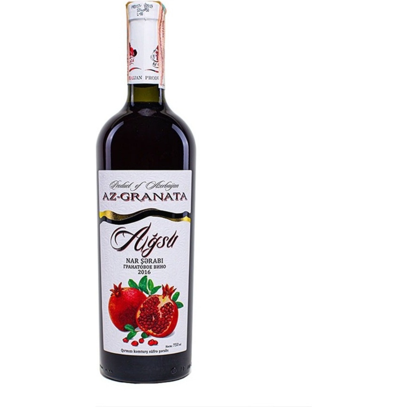 Wine Az-Granata Agsu red semi-dry 12% 0,75l