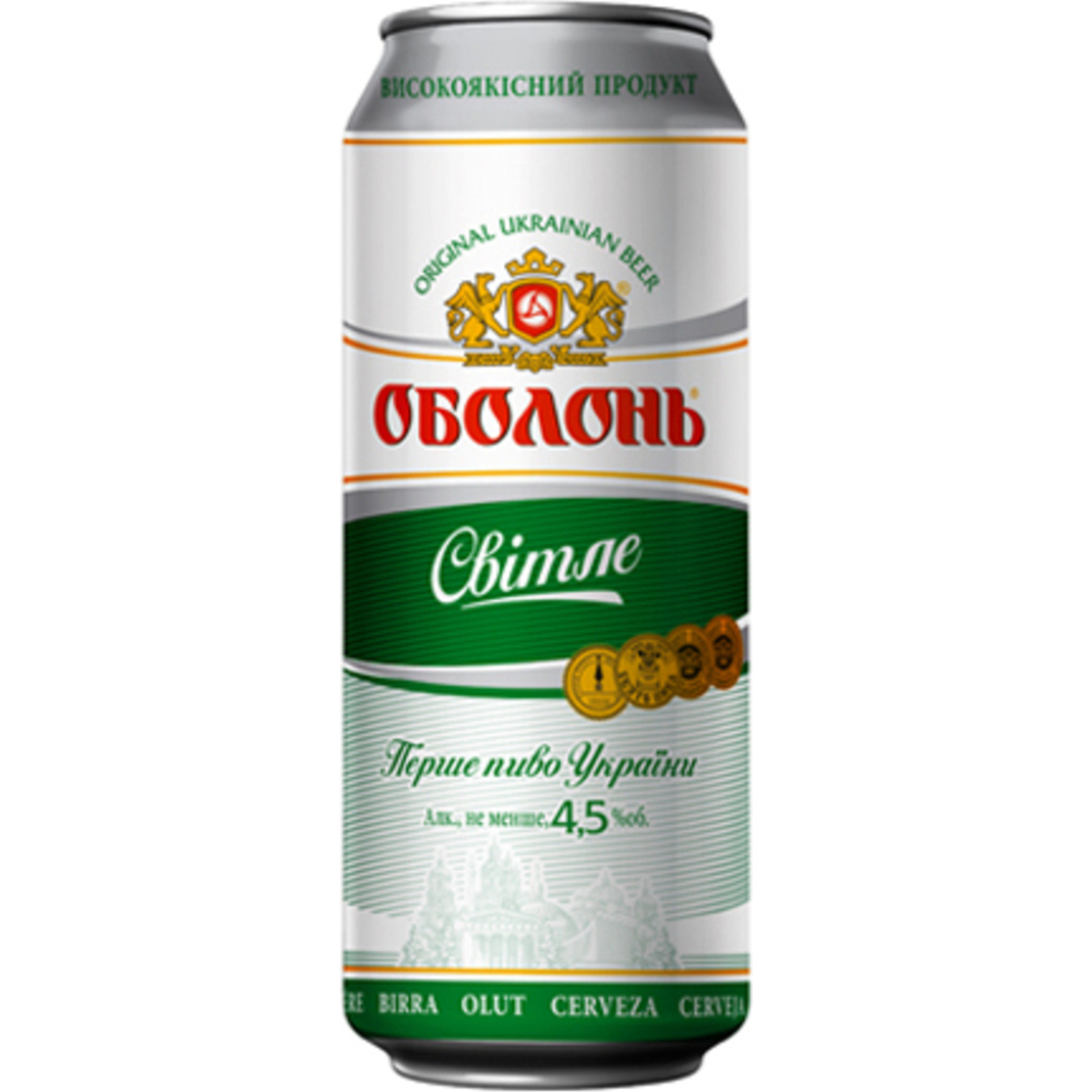Obolon Light Beer 4,5% 0,5l