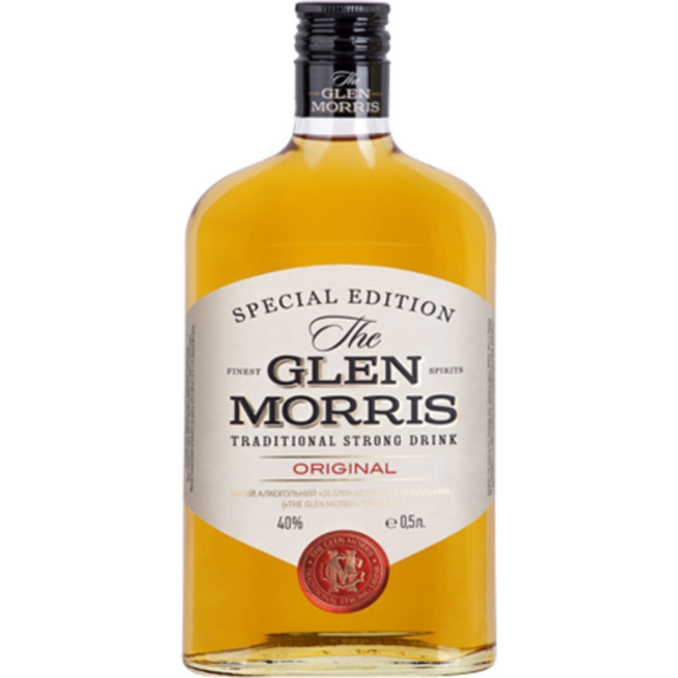 Alcoholic drink The Glen Morris Whiskey 0.5l 40%