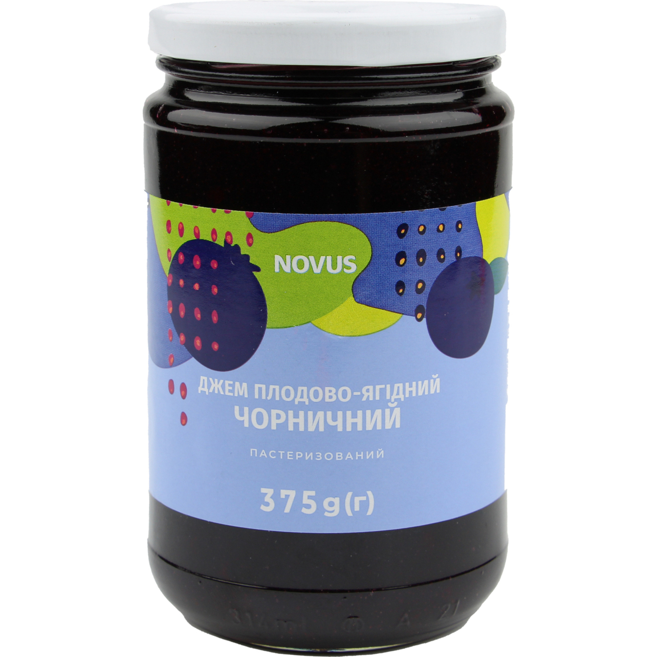 Novus Blueberry Jam 375g