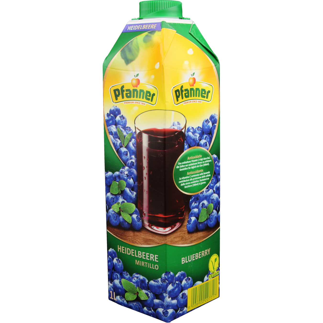 Drink Blueberry Phanner 20% 1l 6