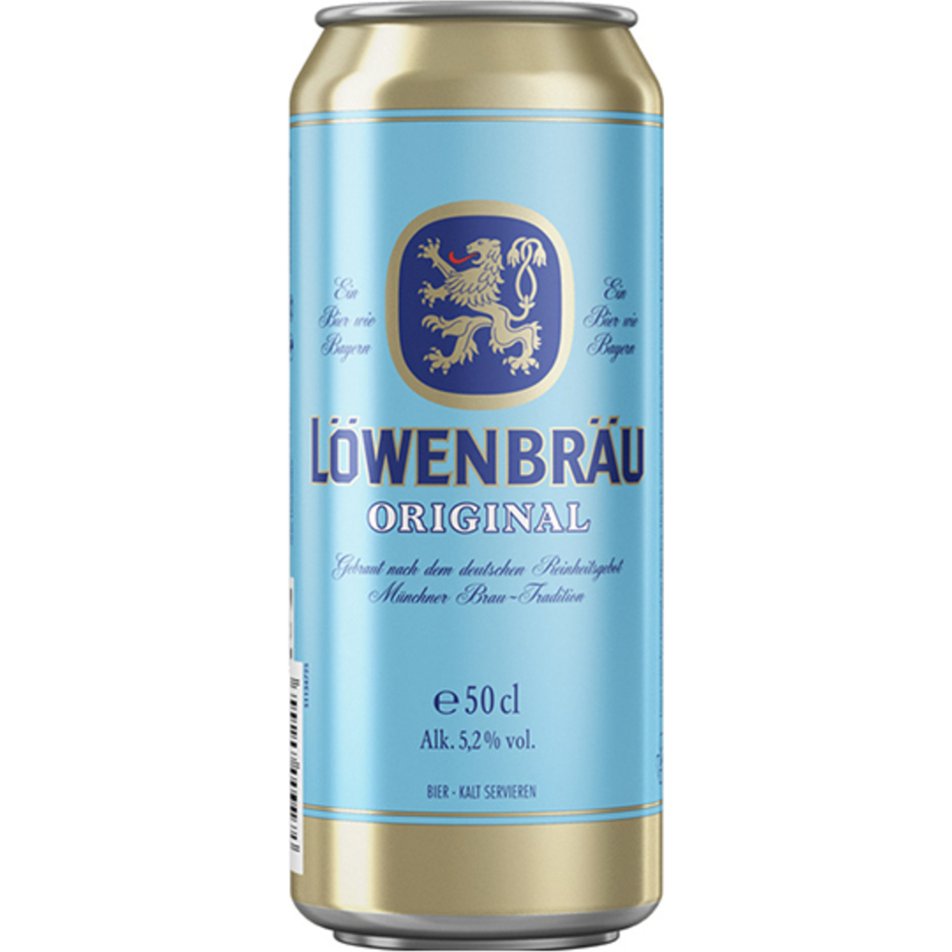 Пиво Lowenbrau Original світле з/б 5.2% 0,5л