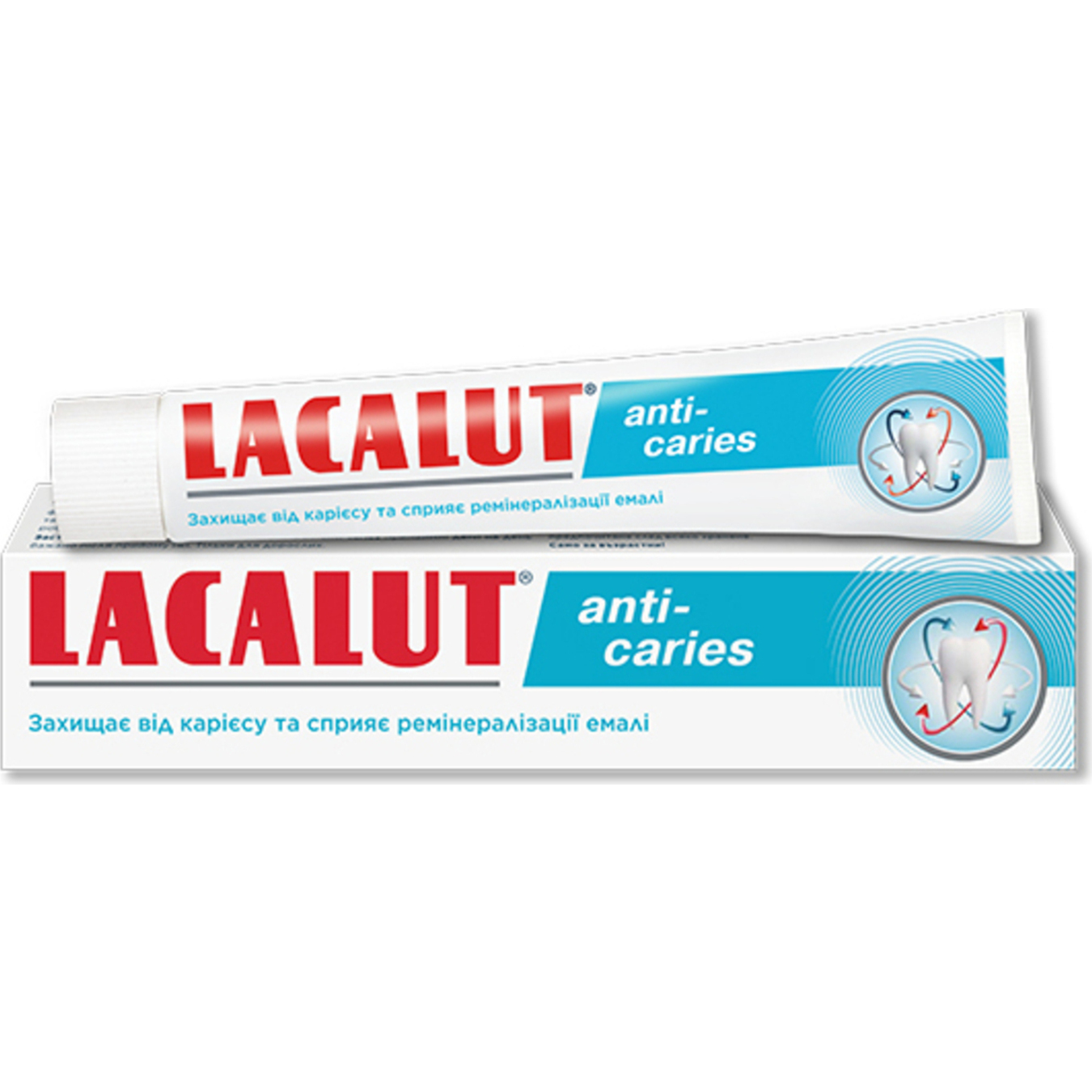 Toothpaste Lacalut Anti-caries 75ml